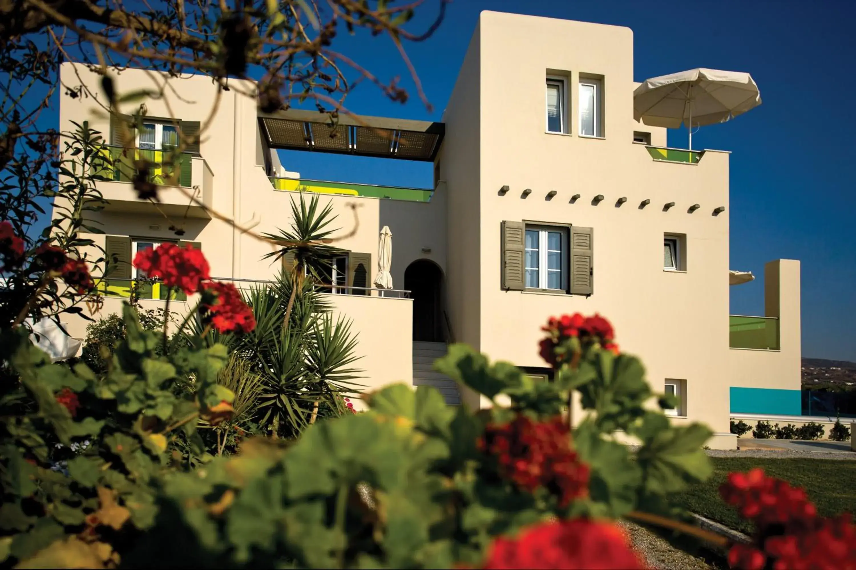 Facade/entrance in Princess Of Naxos Facade/entrance in Princess Of Naxos
