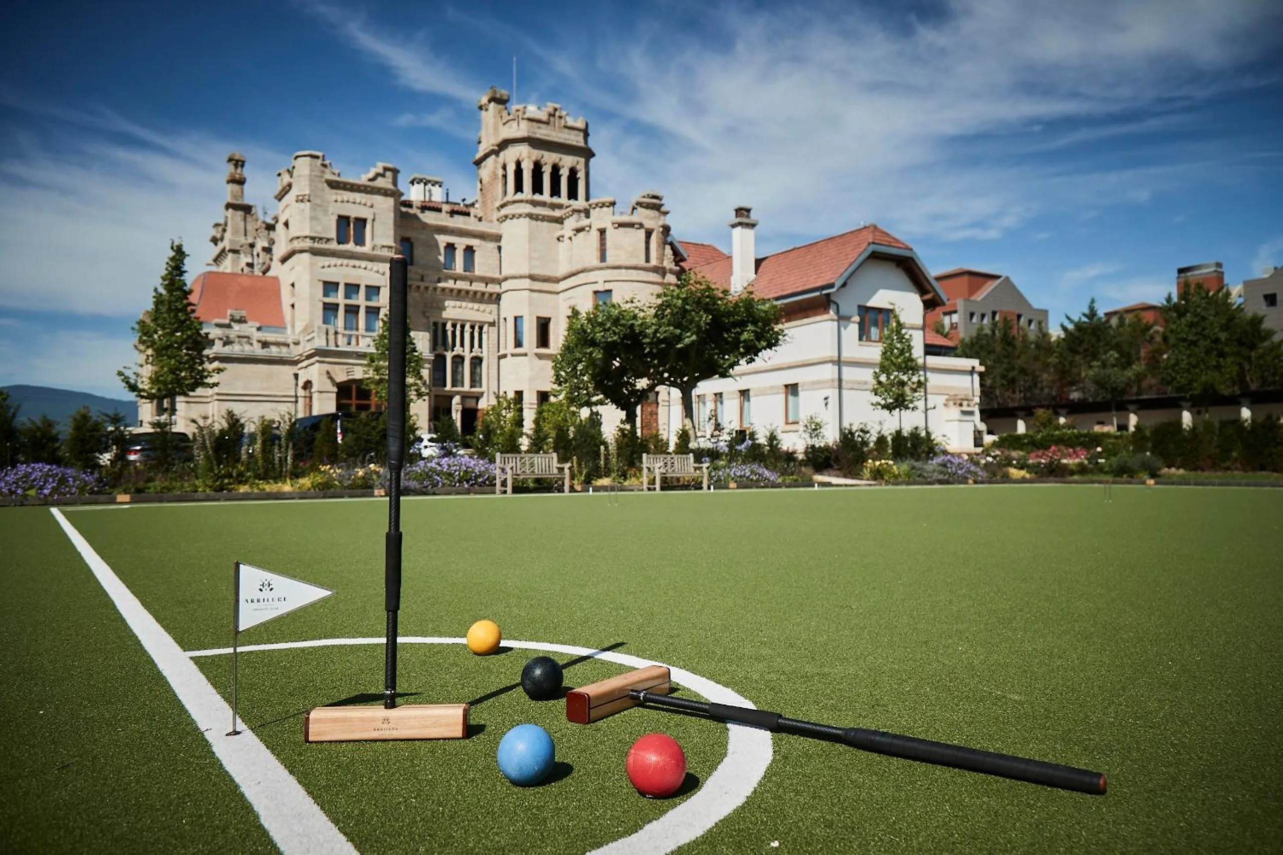 Garden in Palacio Arriluce Hotel - The Leading Hotels of the World