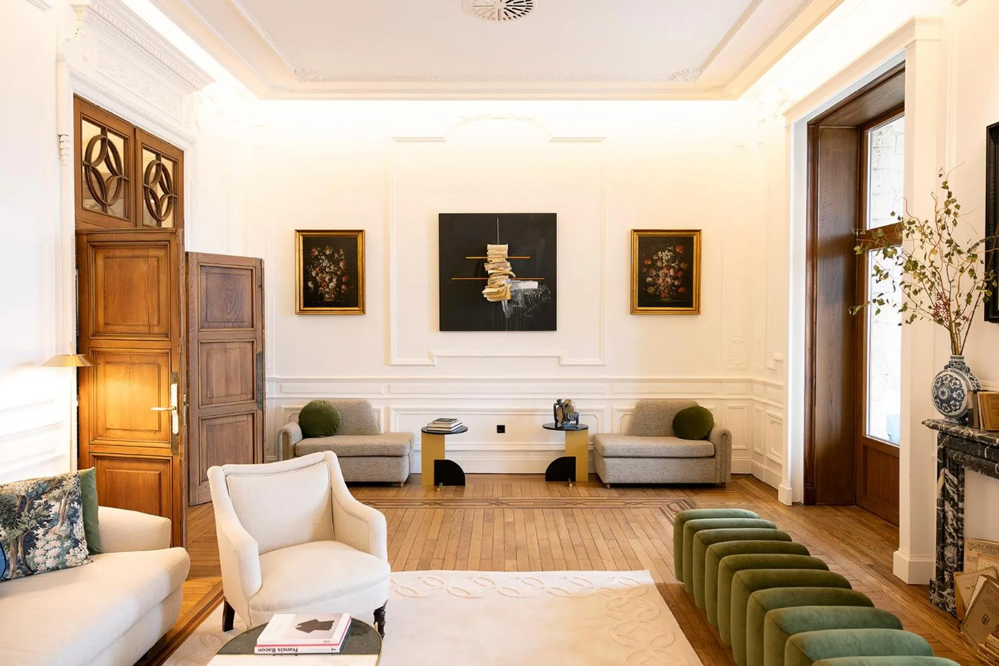 Living room in Palacio Arriluce Hotel - The Leading Hotels of the World