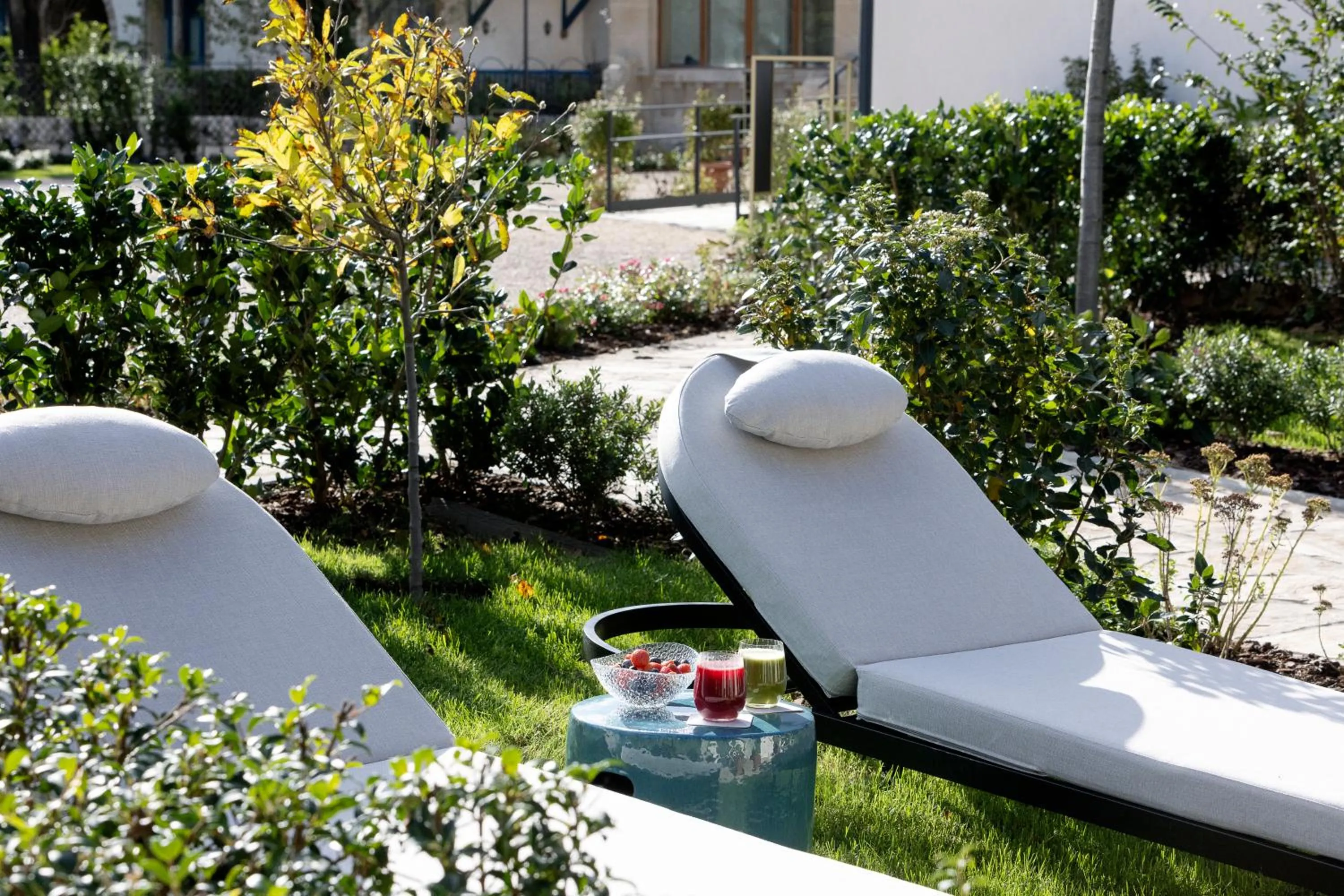 Garden in Palacio Arriluce Hotel - The Leading Hotels of the World