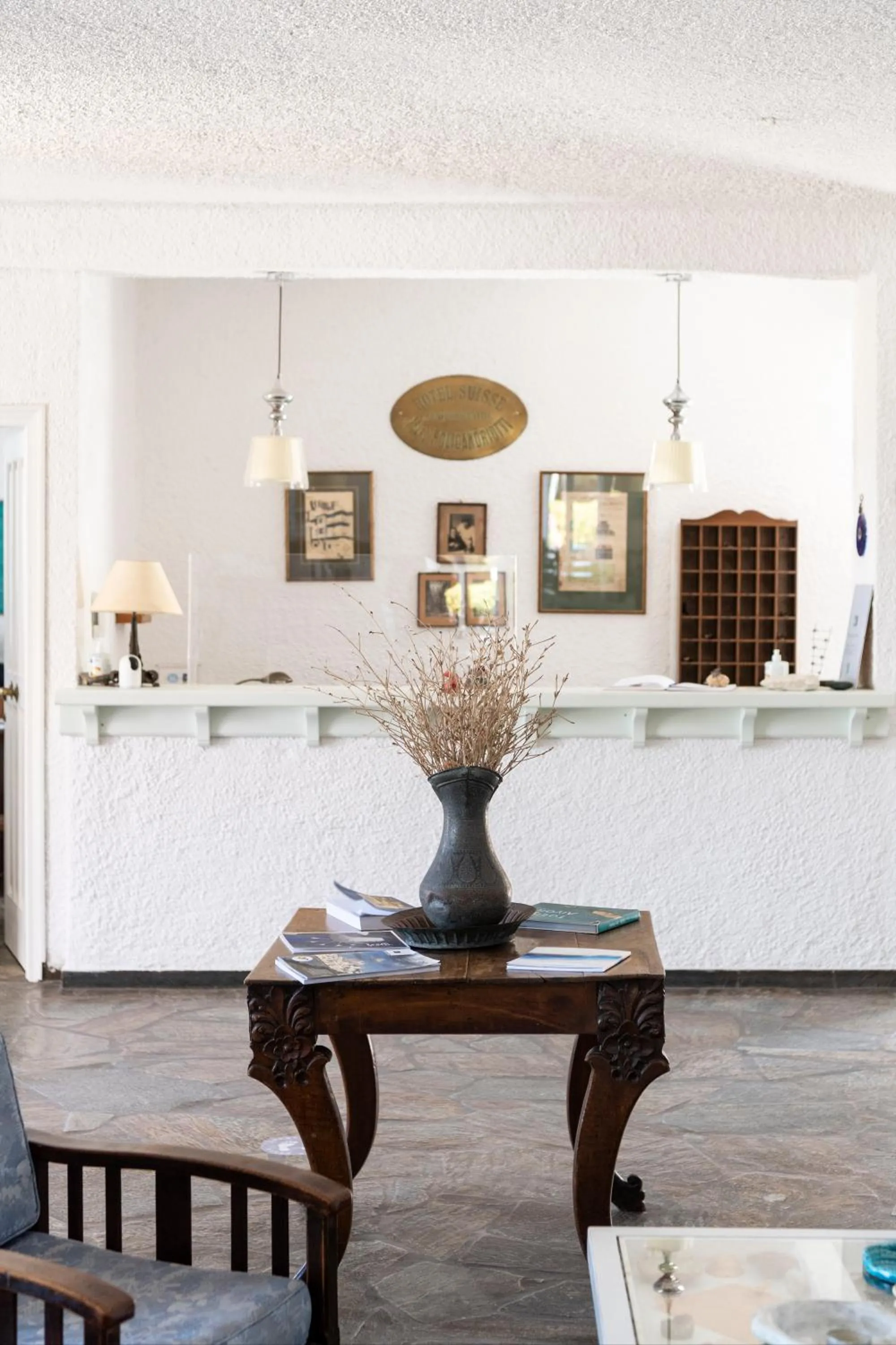 Lobby or reception in Hotel Swiss Home