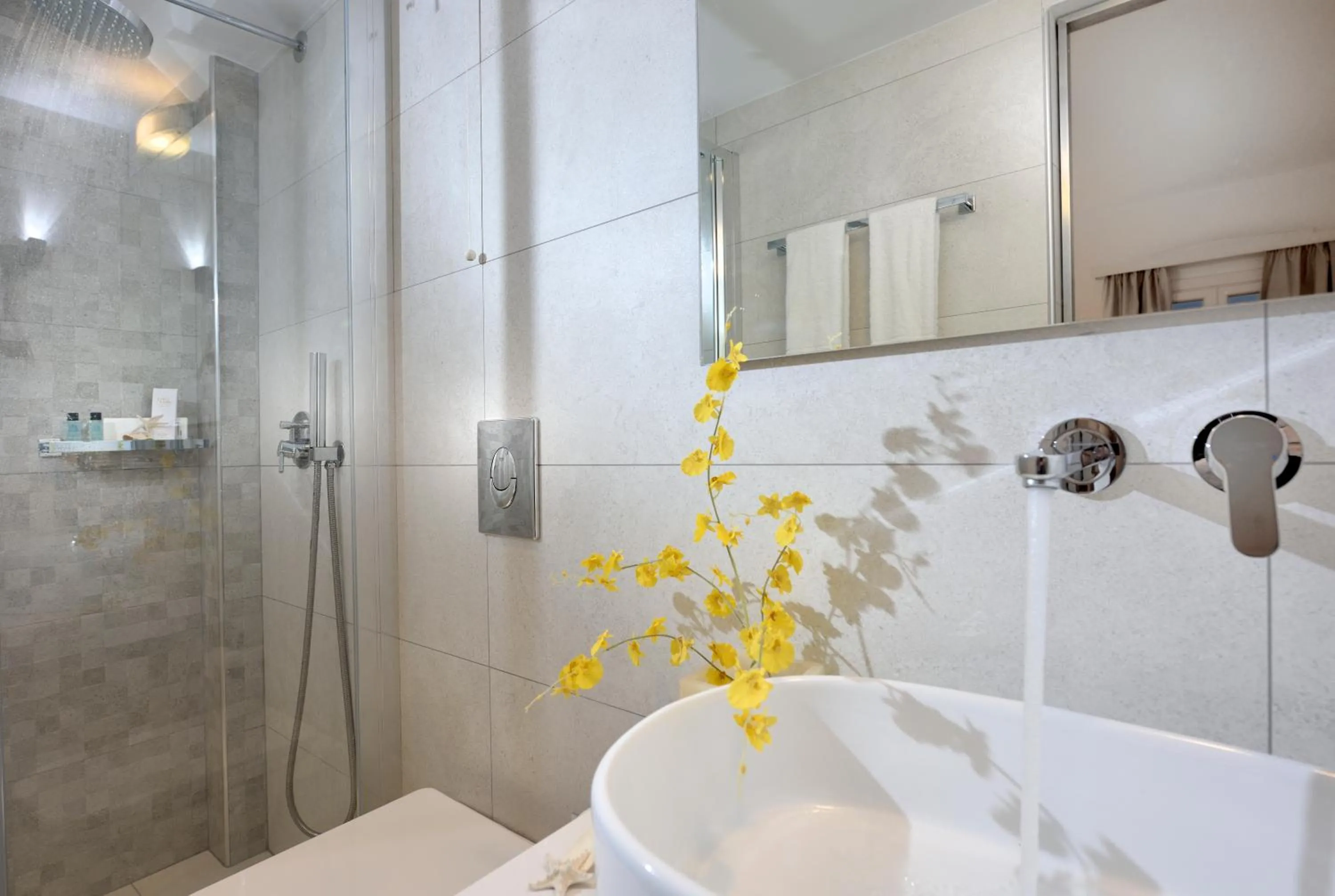 Bathroom in Hotel Nazos