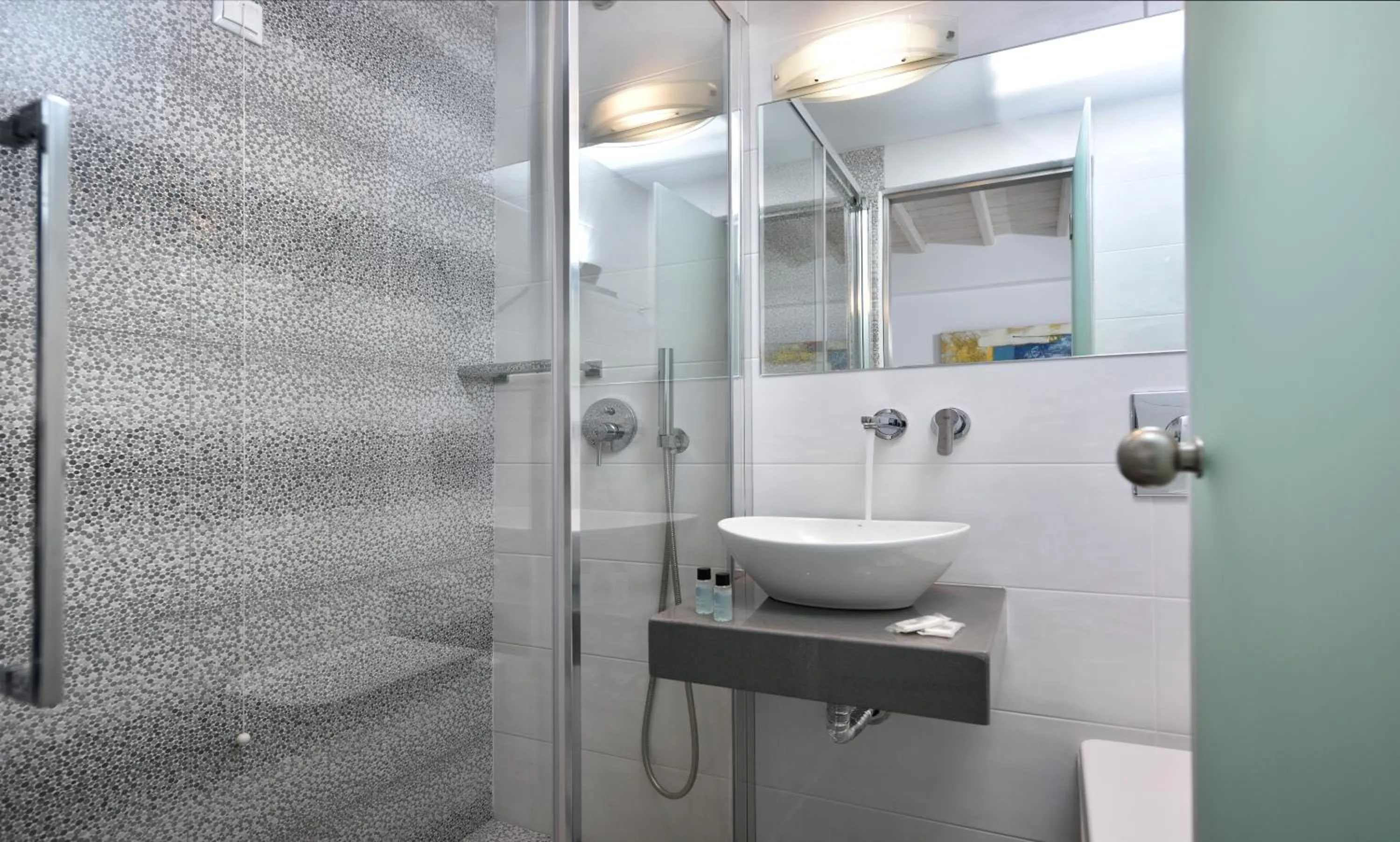 Bathroom in Hotel Nazos