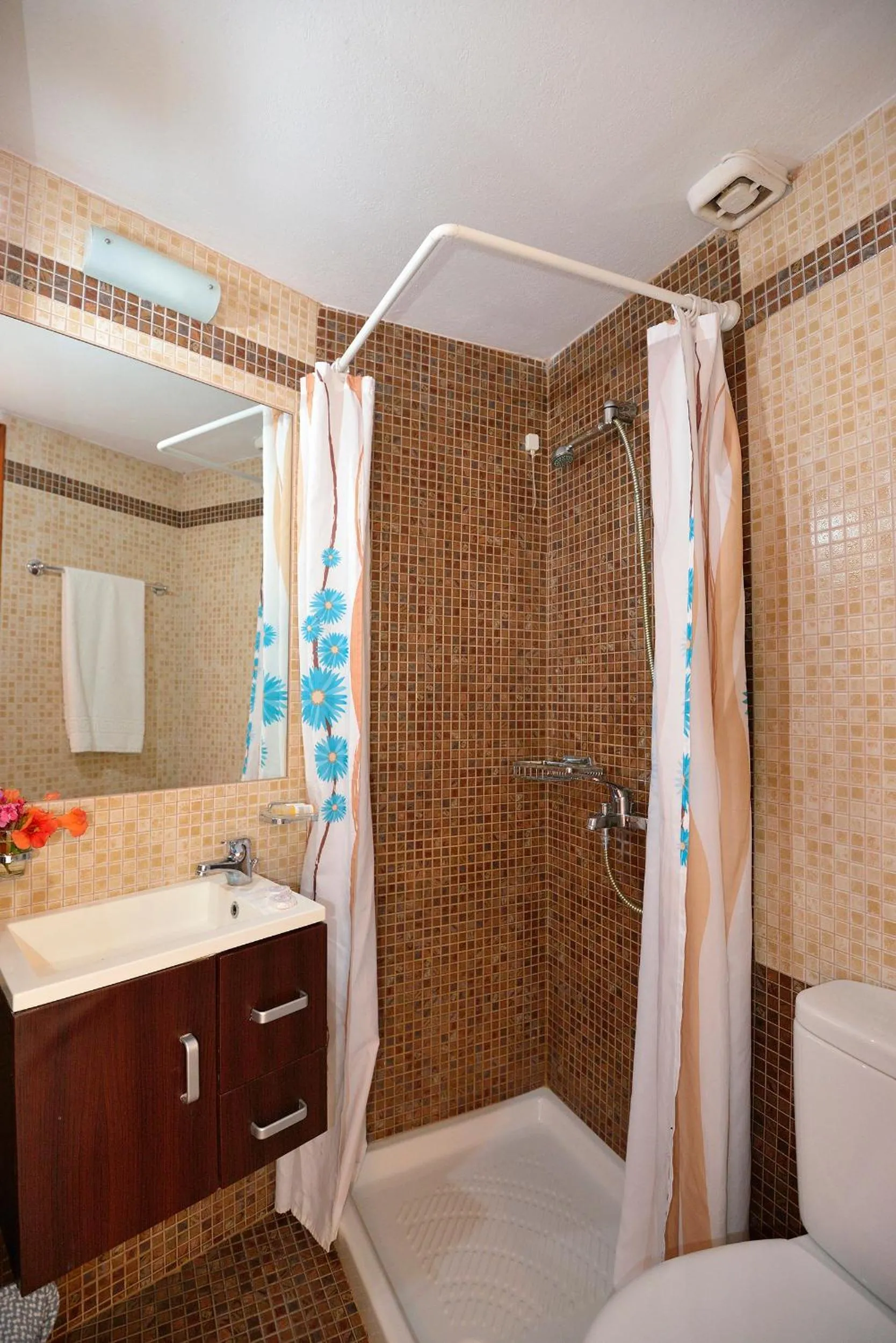 Bathroom in Hotel Nazos