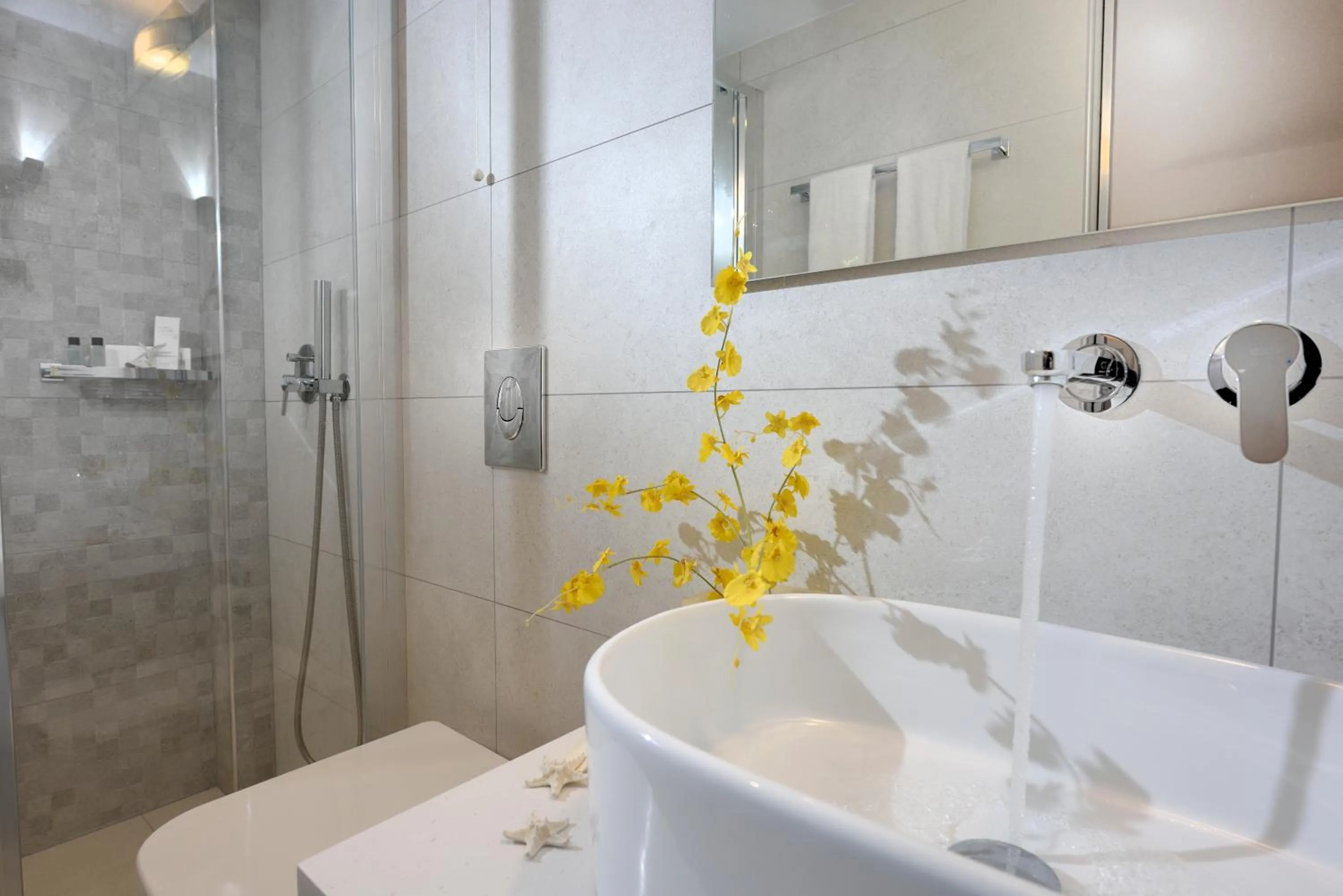 Bathroom in Hotel Nazos