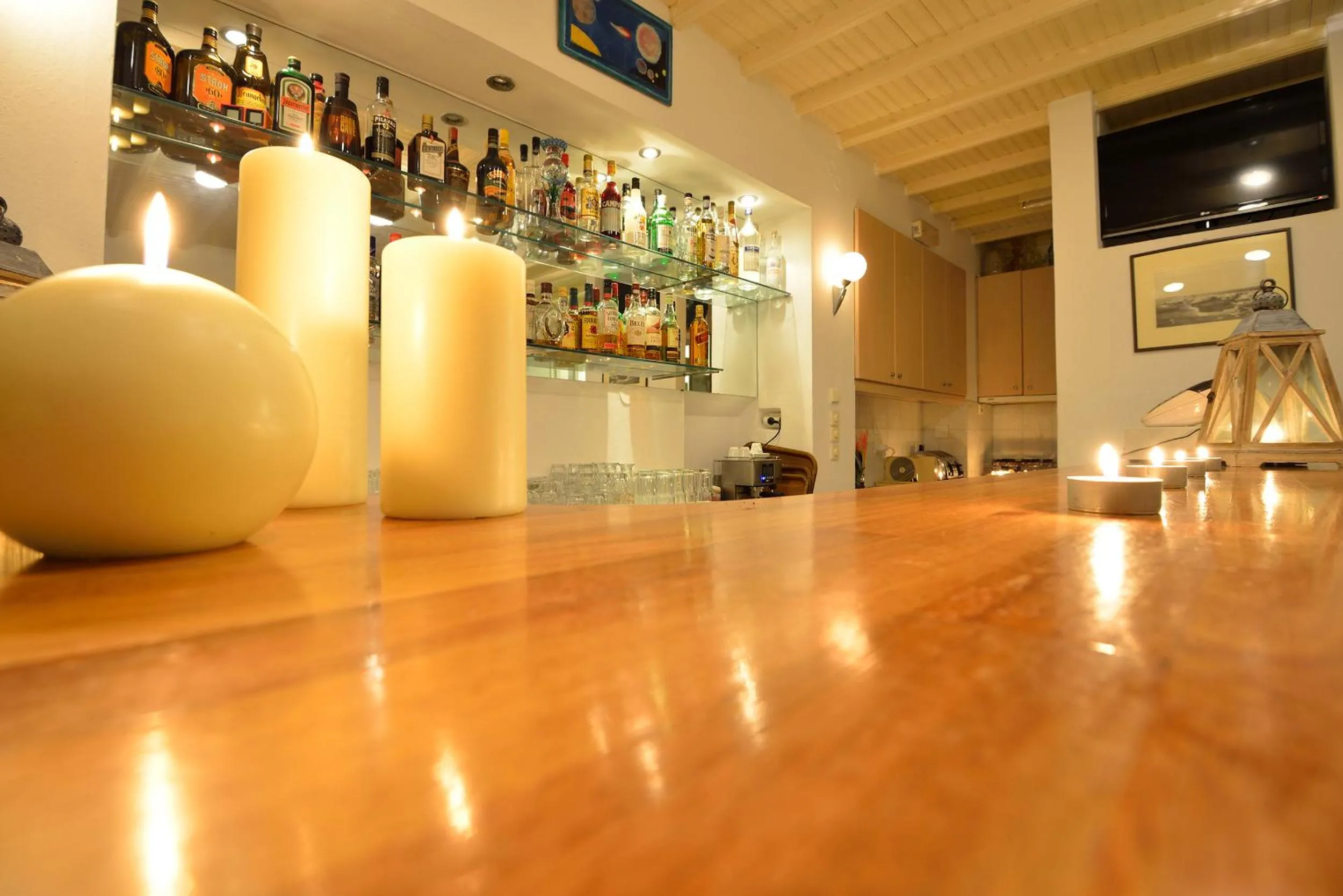 Lounge or bar in Hotel Nazos
