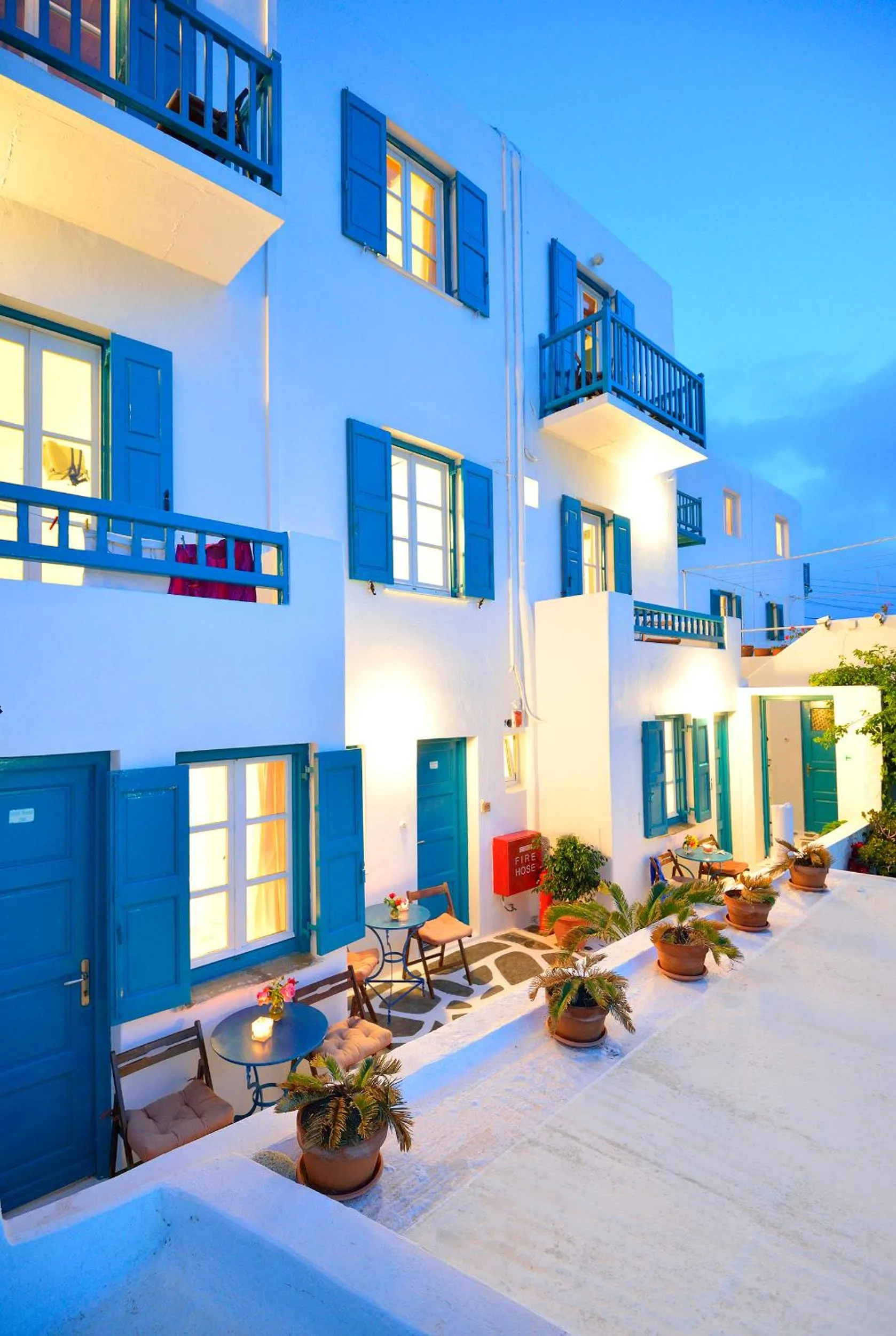 Property building in Hotel Nazos