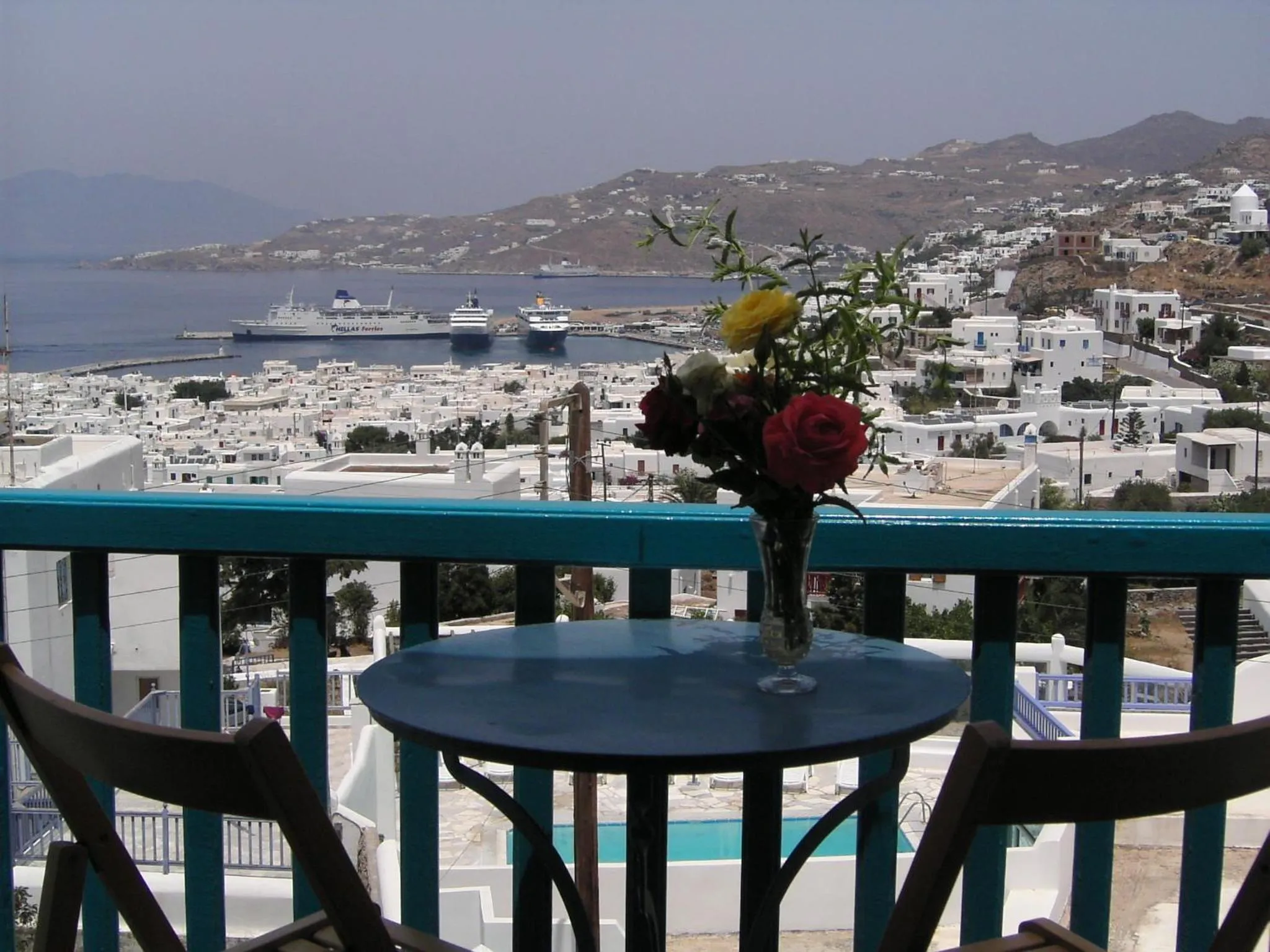 View (from property/room) in Hotel Nazos