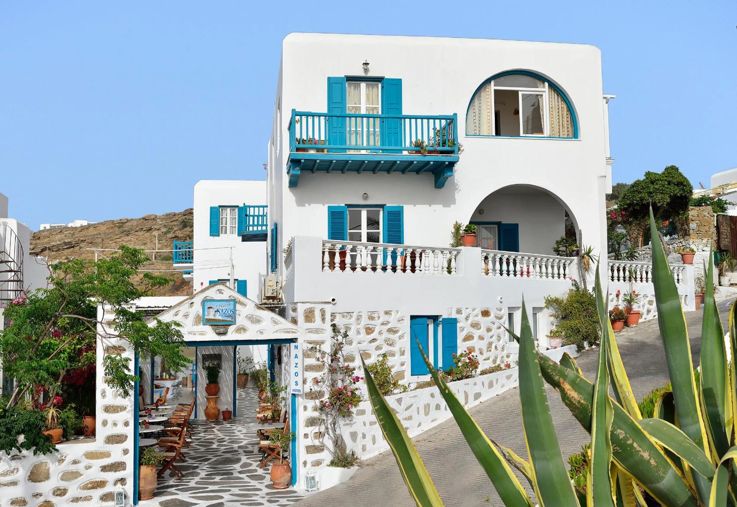 Property building in Hotel Nazos