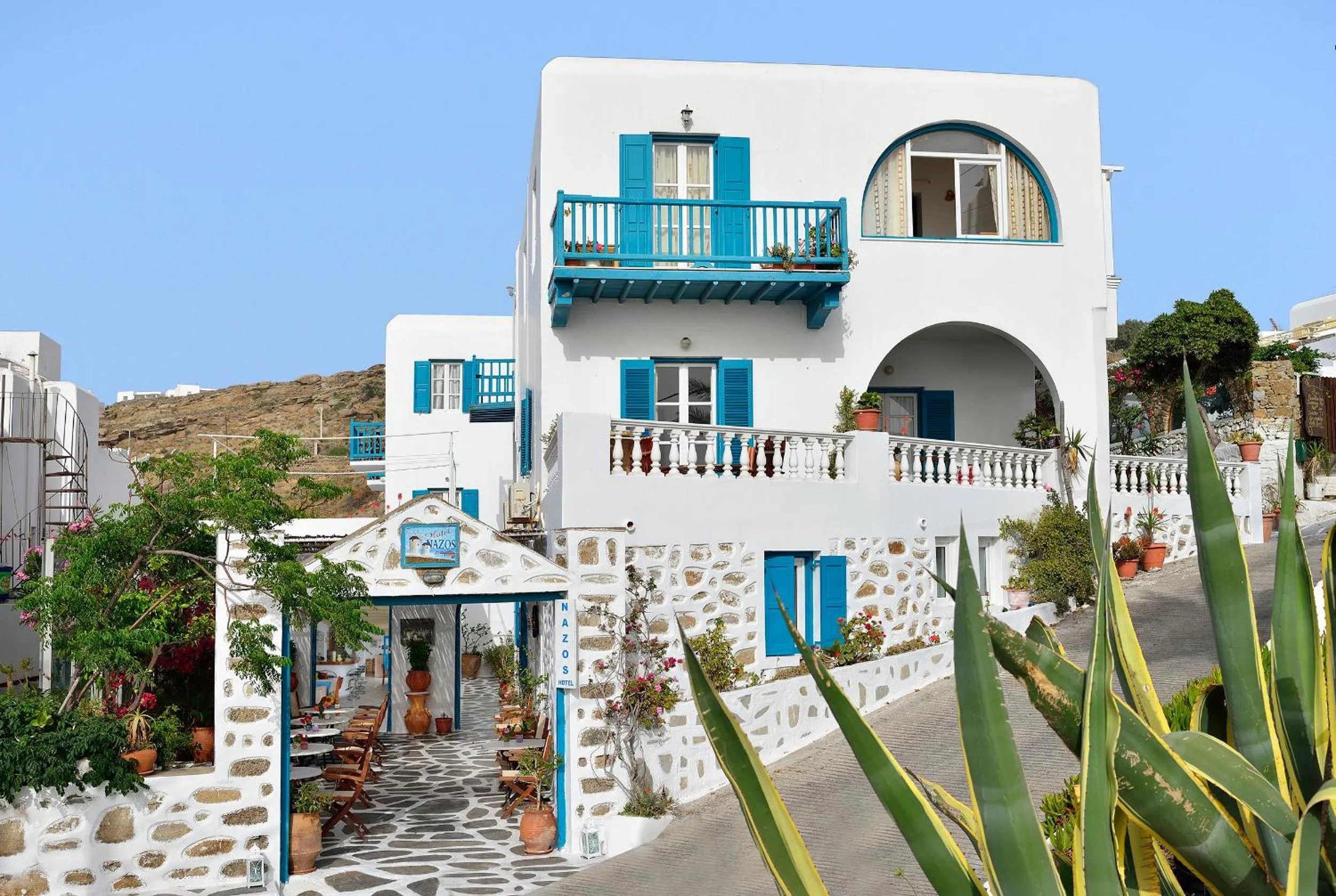 Property building in Hotel Nazos