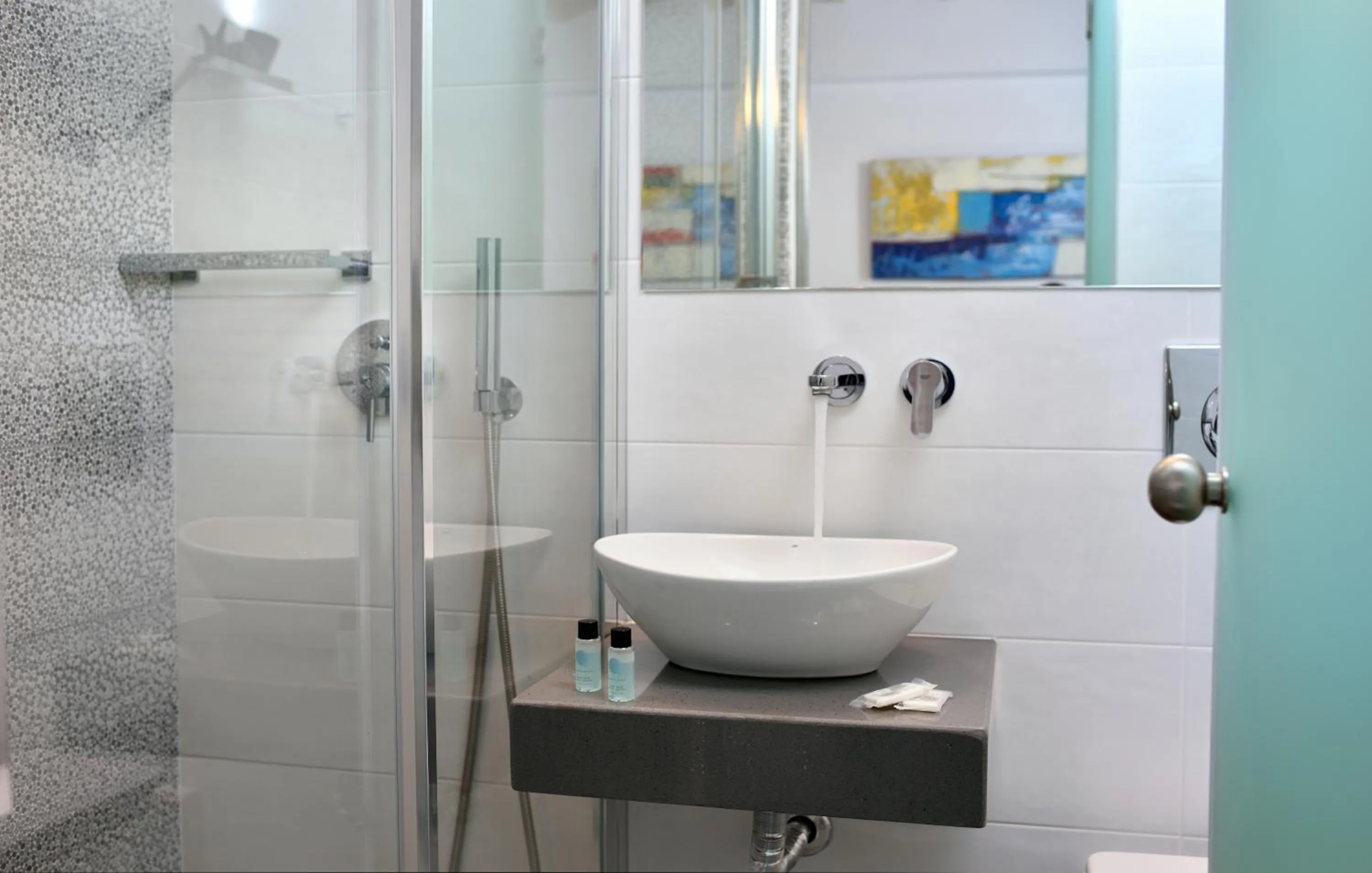 Bathroom in Hotel Nazos