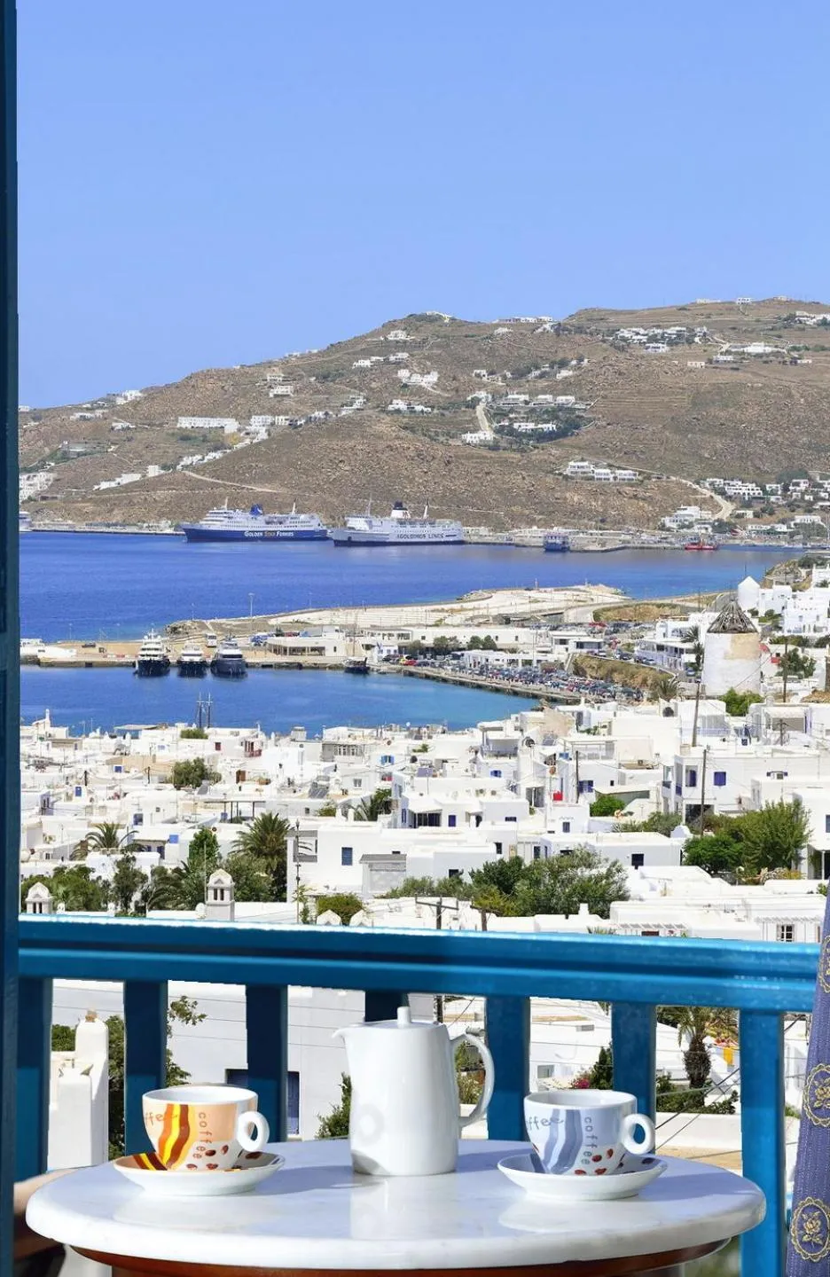View (from property/room) in Hotel Nazos