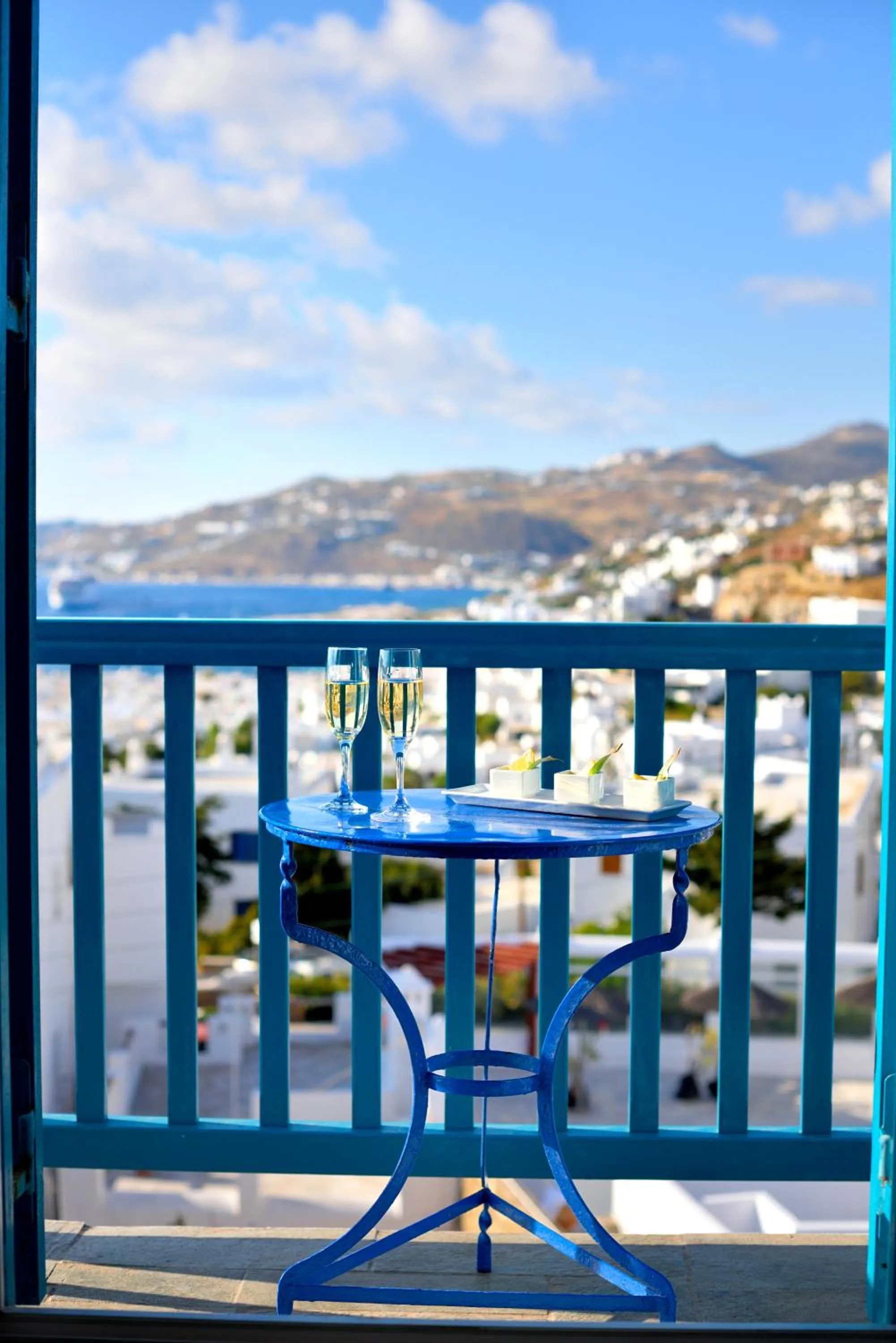 Balcony/Terrace in Hotel Nazos