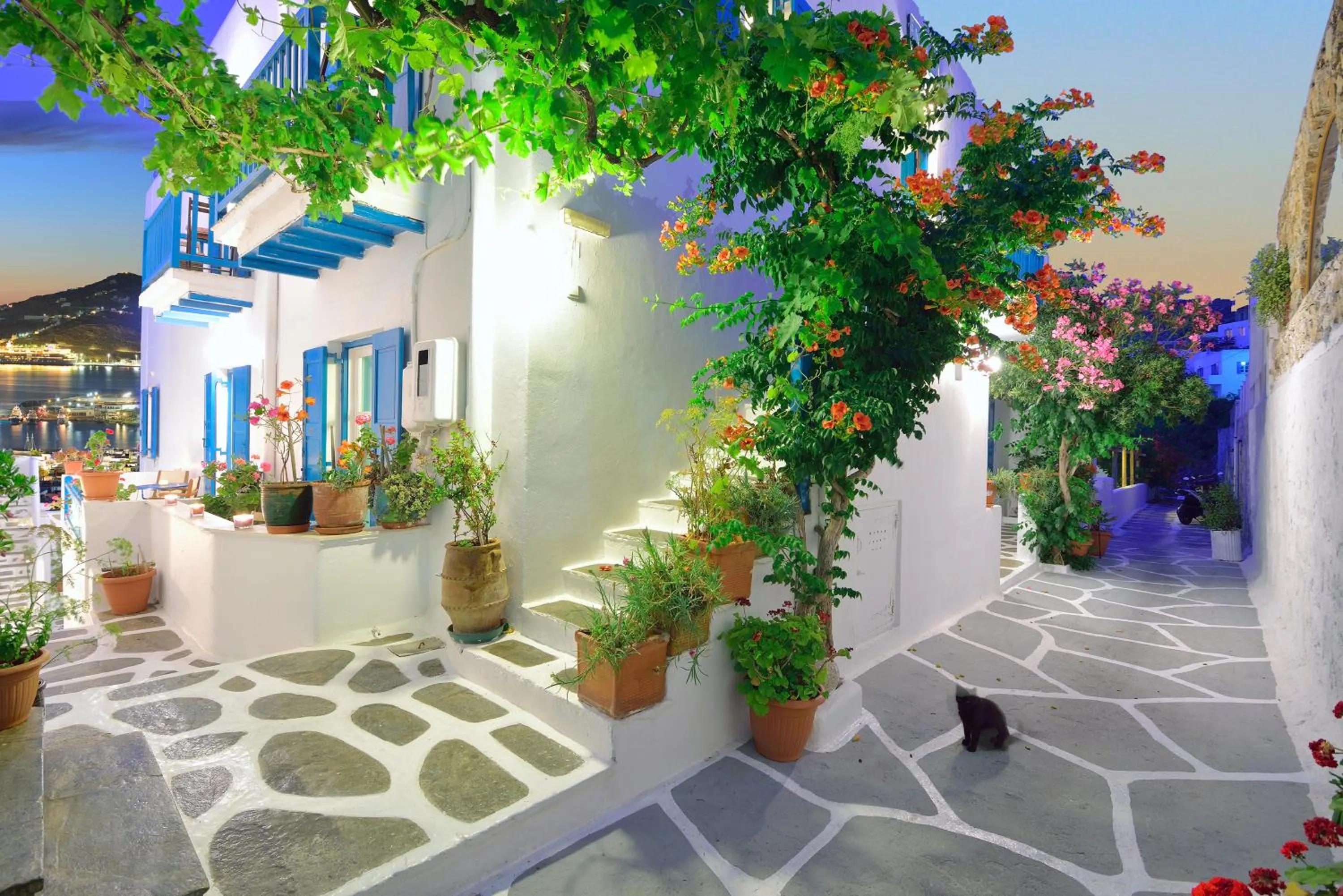 Facade/entrance in Hotel Nazos