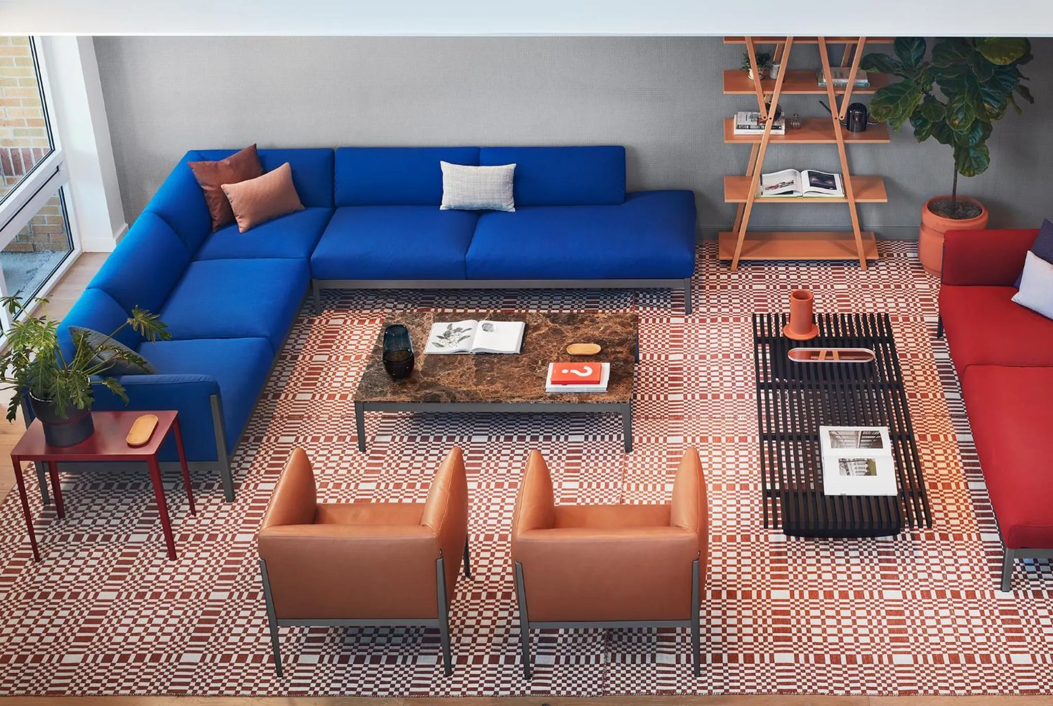 Lobby or reception in Haworth Hotel at Hope College