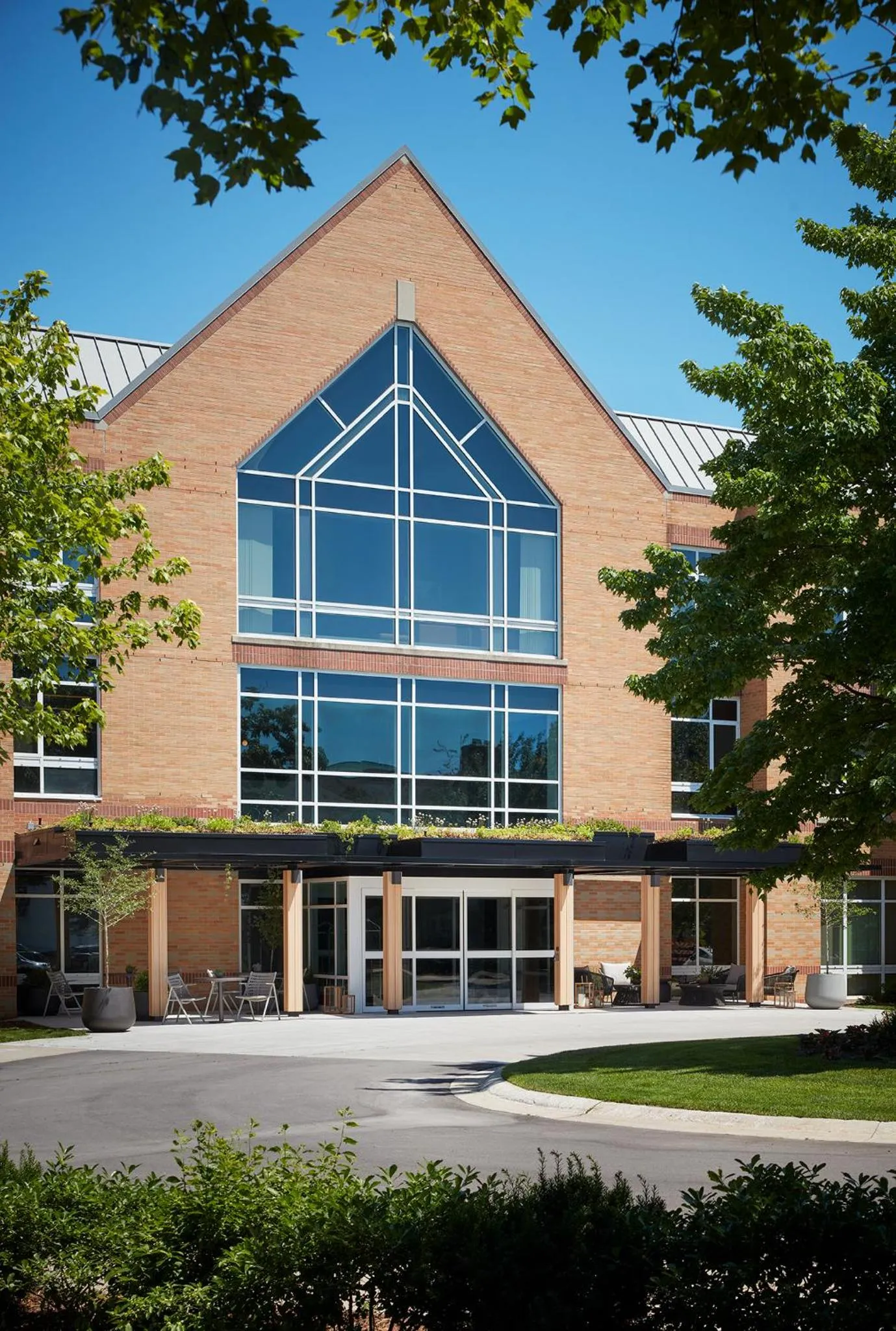 Property building in Haworth Hotel at Hope College