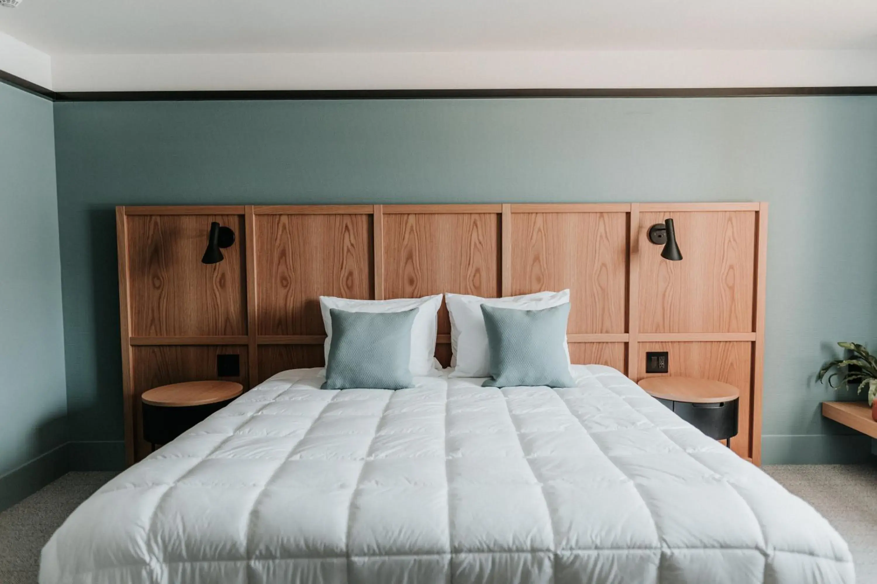 Bed in Haworth Hotel at Hope College Bed in Haworth Hotel at Hope College