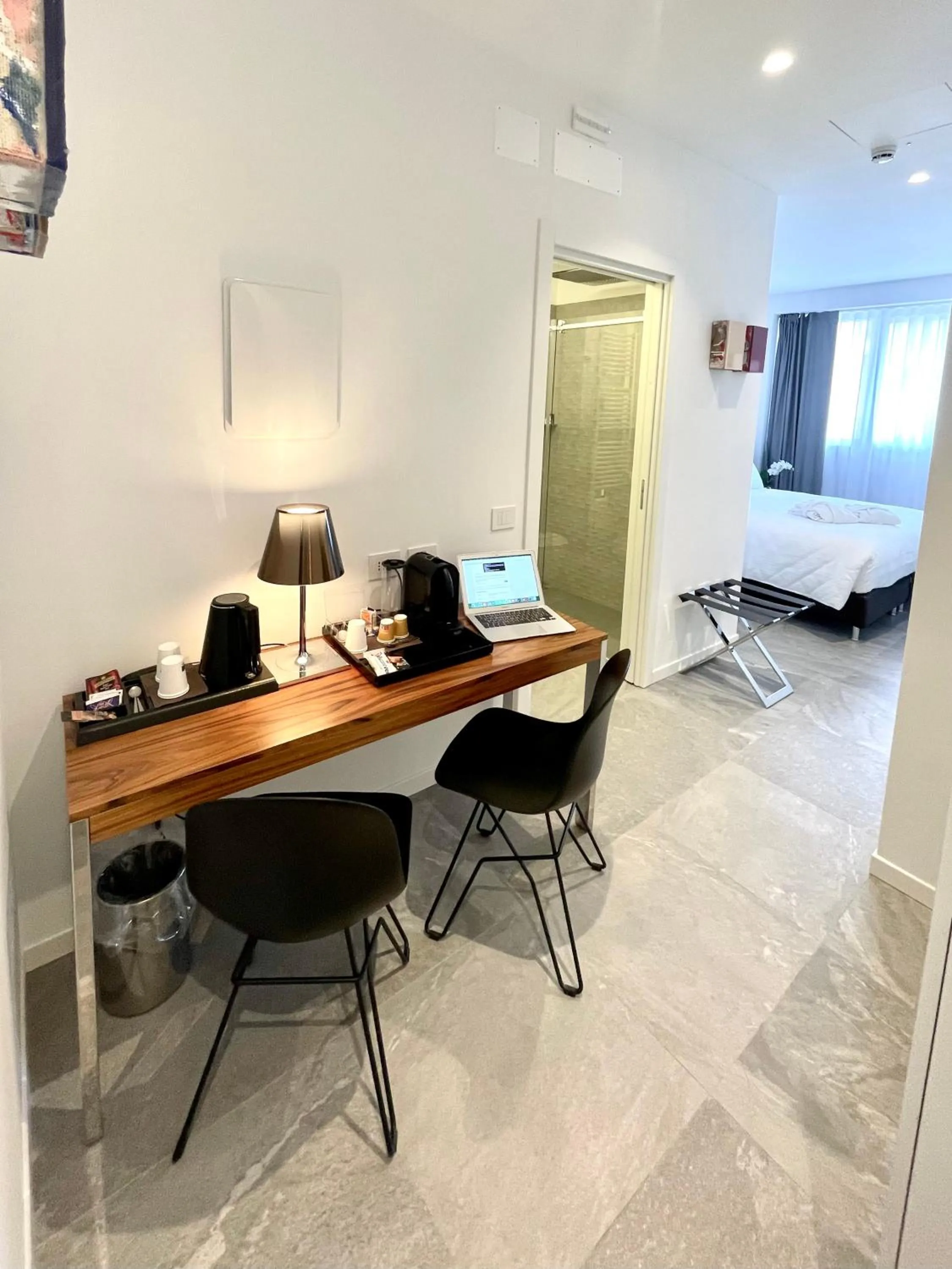 Seating area in Le Muraine