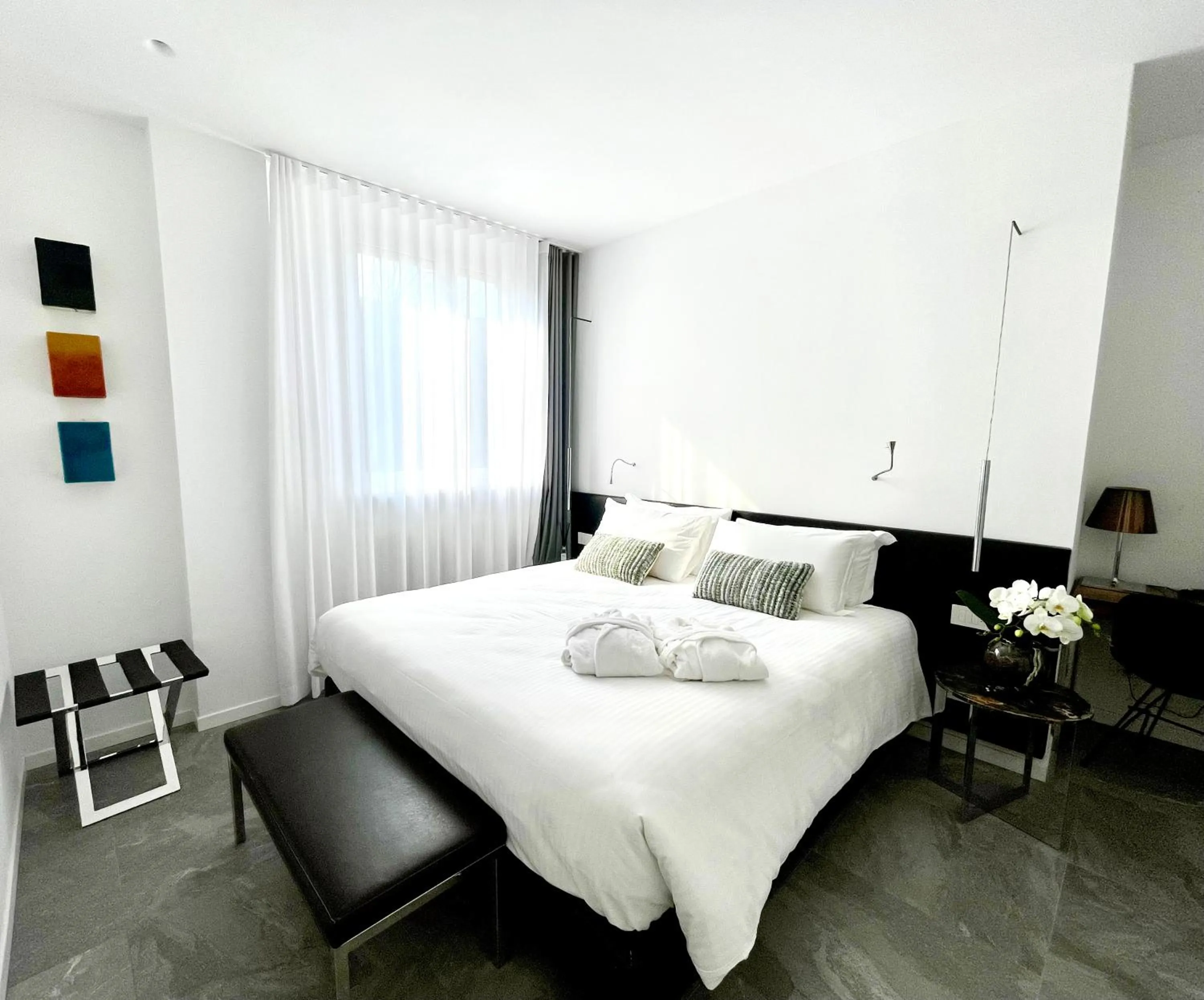 Bedroom, Bed in Le Muraine