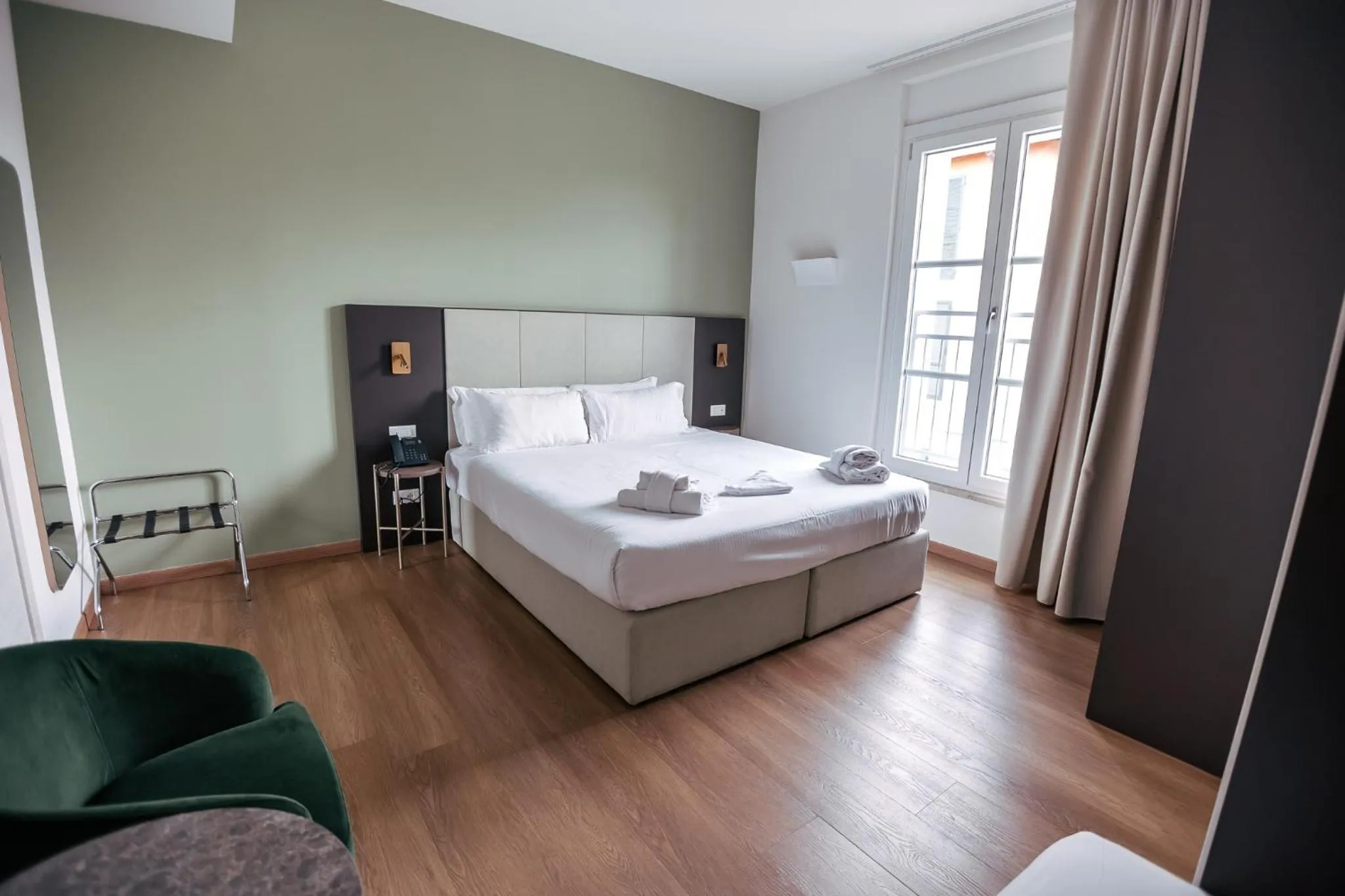 Bed in Hotel Arilica