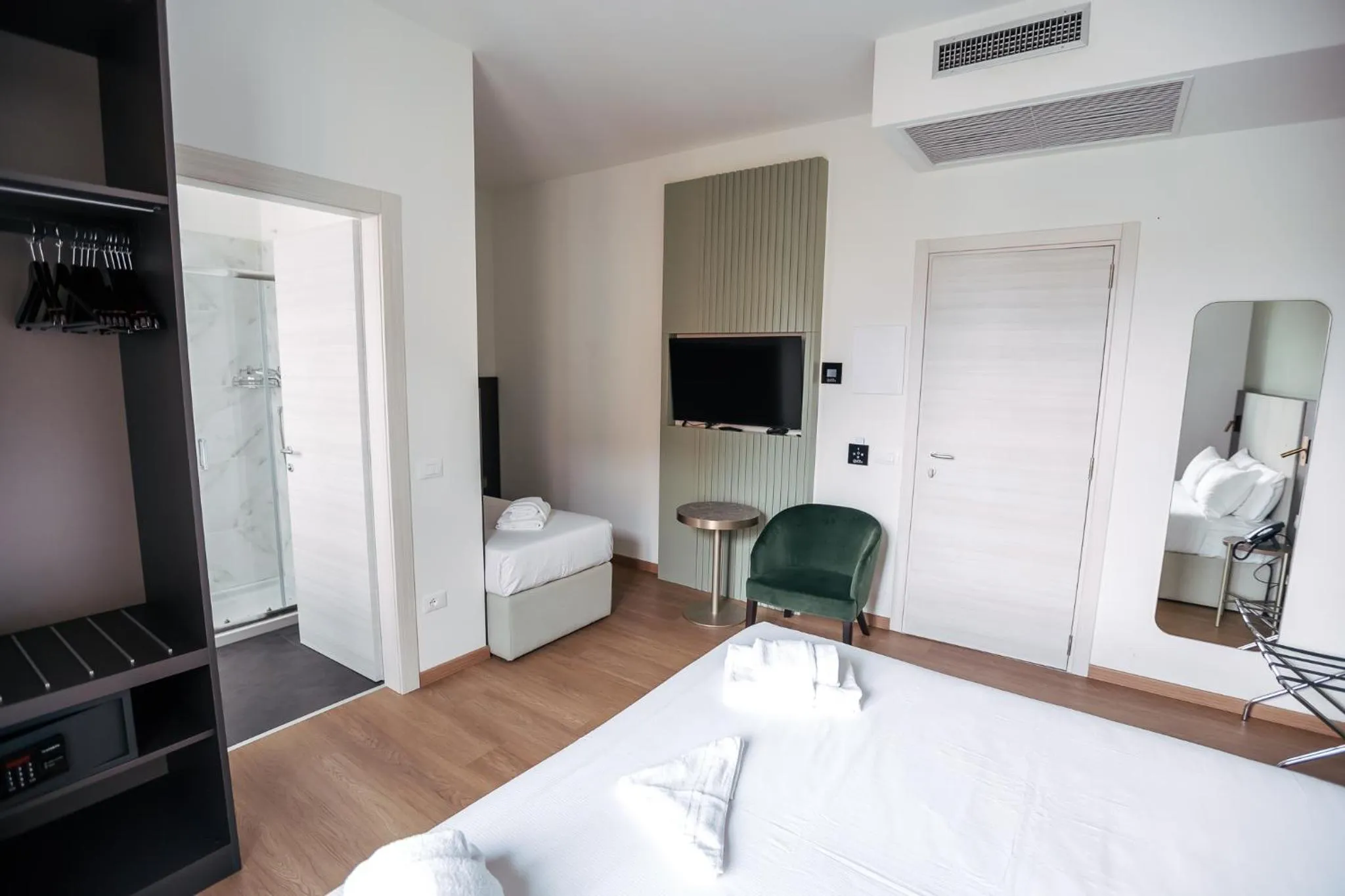 Bed in Hotel Arilica