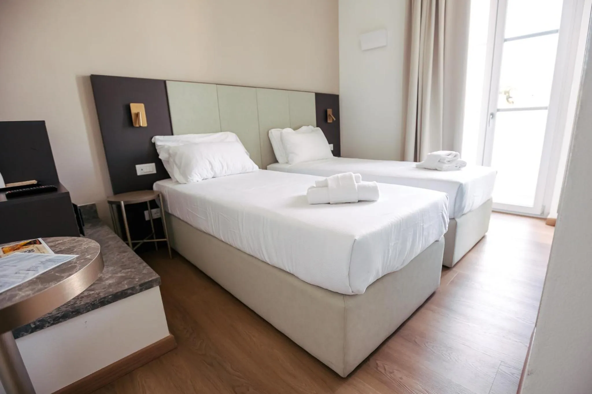 Bed in Hotel Arilica