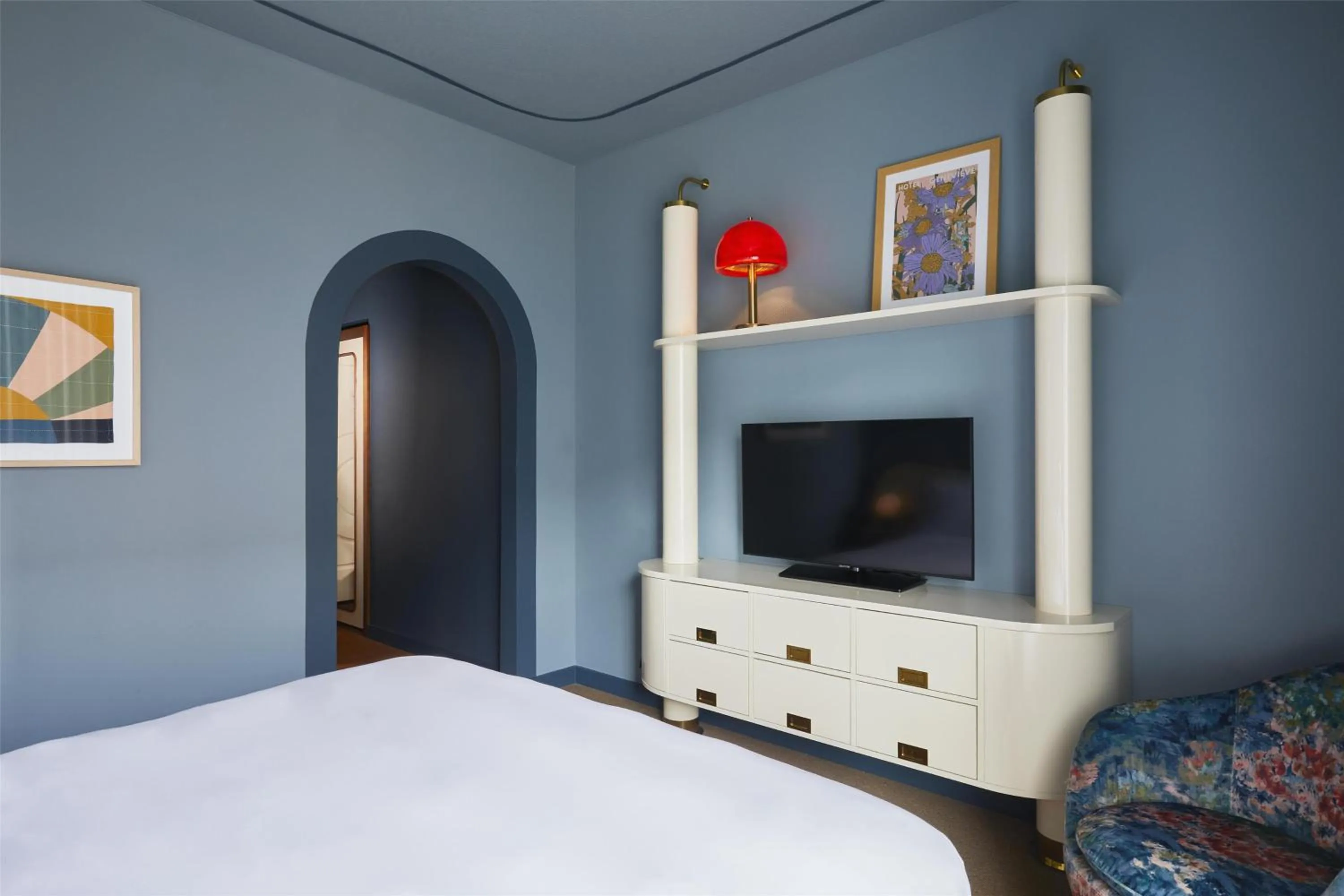 Bedroom, Bed in Hotel Genevieve, part of JdV by Hyatt