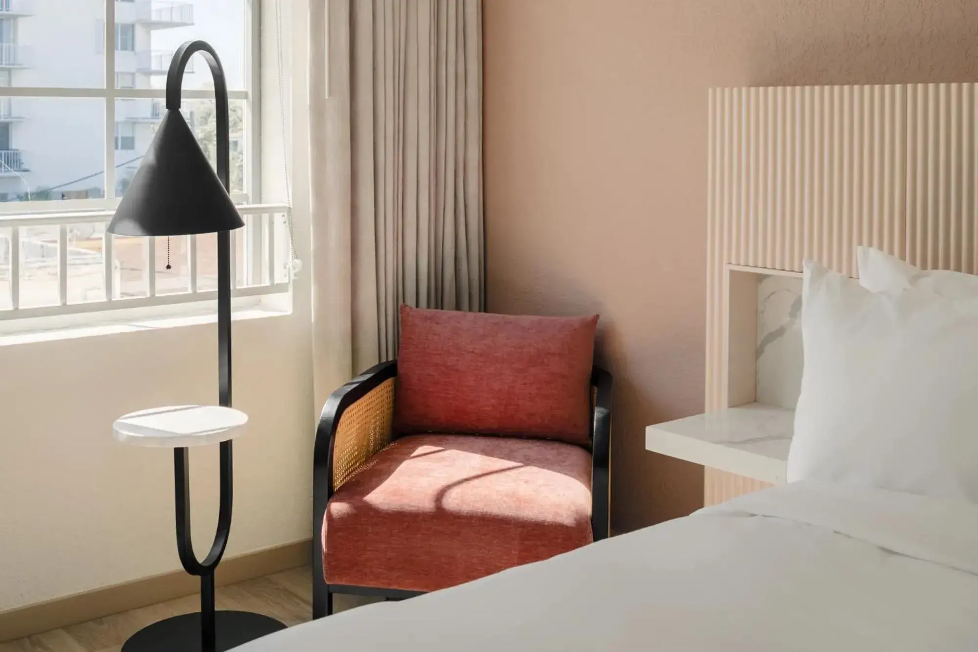 Bedroom, Bed in FOUND Hotel Miami Beach Bedroom, Bed in FOUND Hotel Miami Beach