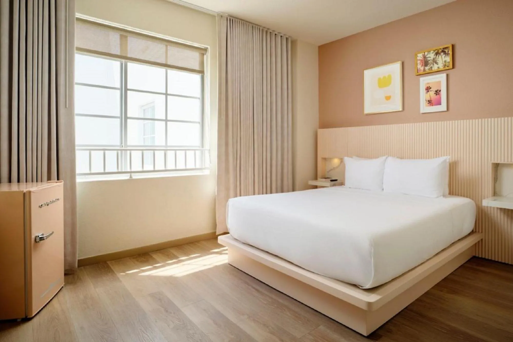 Bed in FOUND Hotel, Miami Beach, Series by Marriott