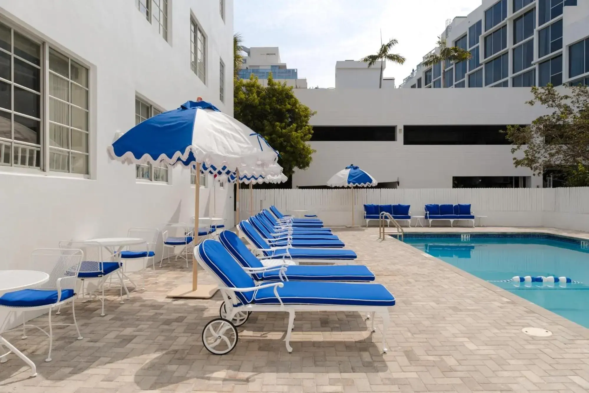 Swimming pool in FOUND Hotel Miami Beach Swimming pool in FOUND Hotel Miami Beach