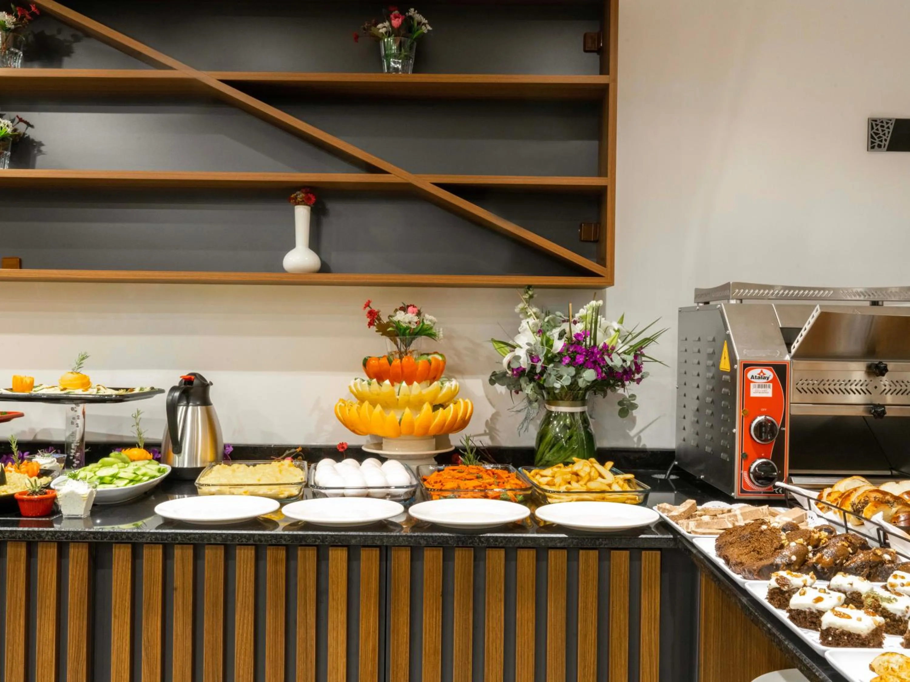 Buffet breakfast in THE BOSFOR HOTEL