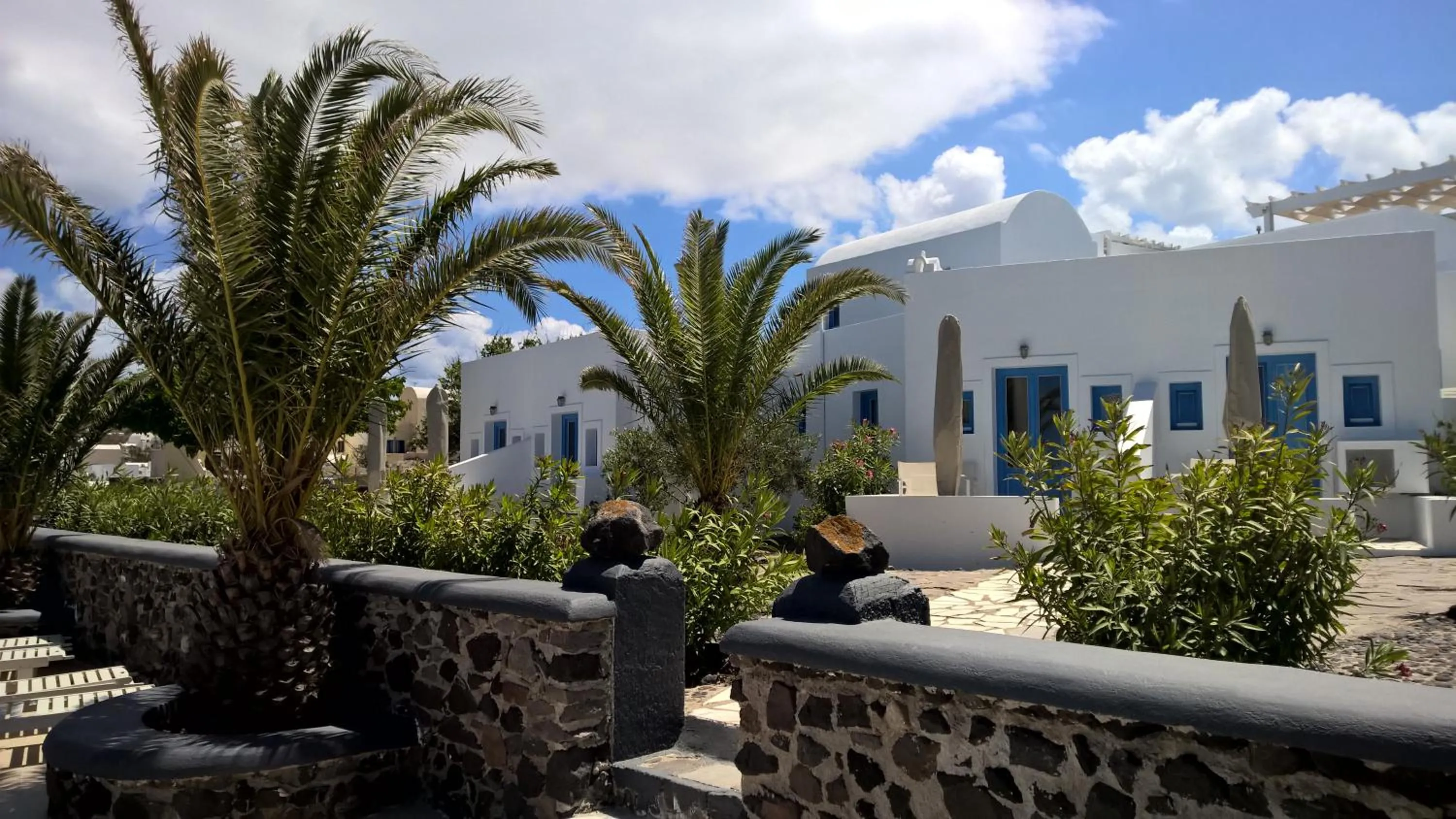 Patio in Laokasti Villas