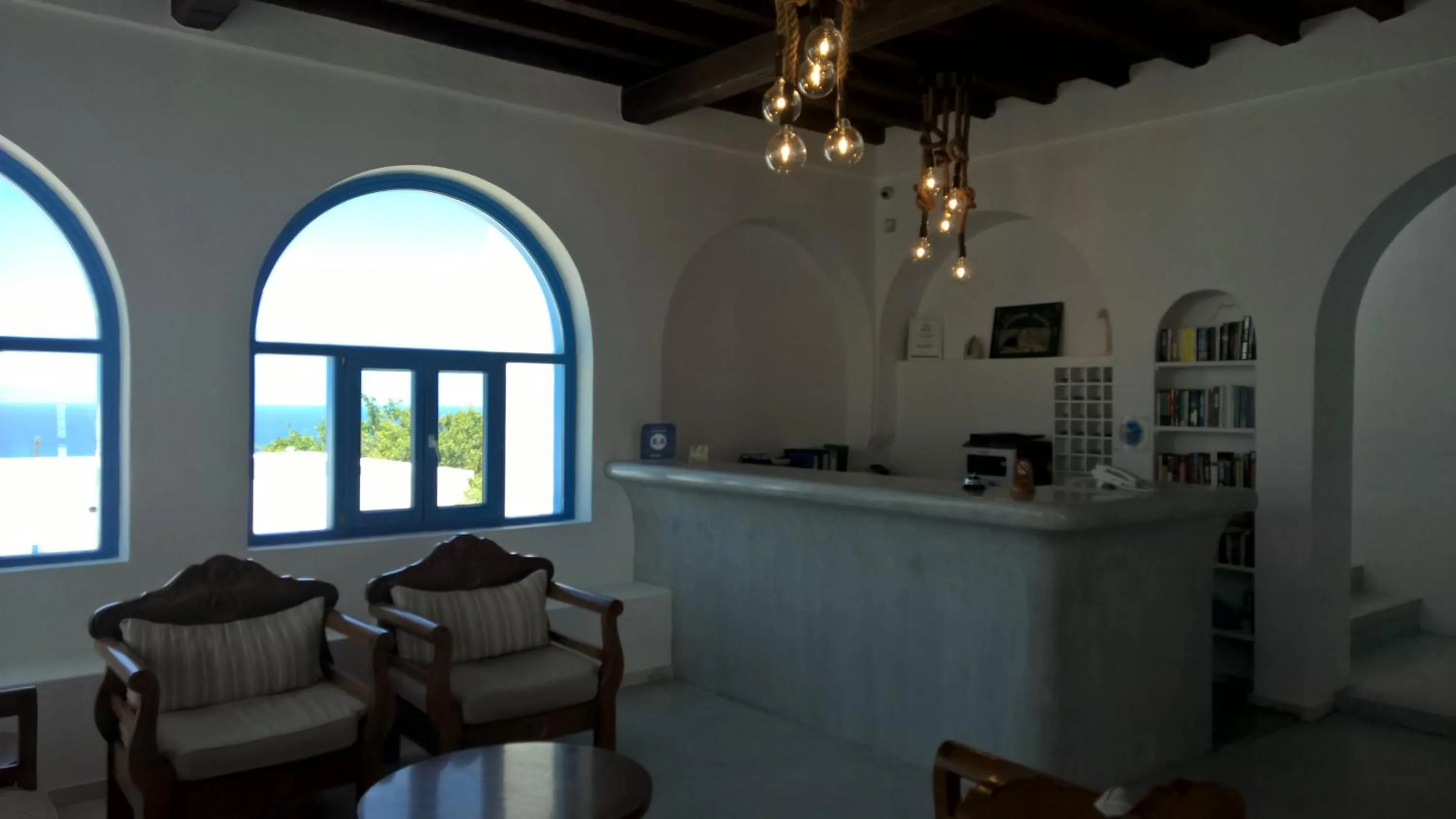 Lobby or reception in Laokasti Villas