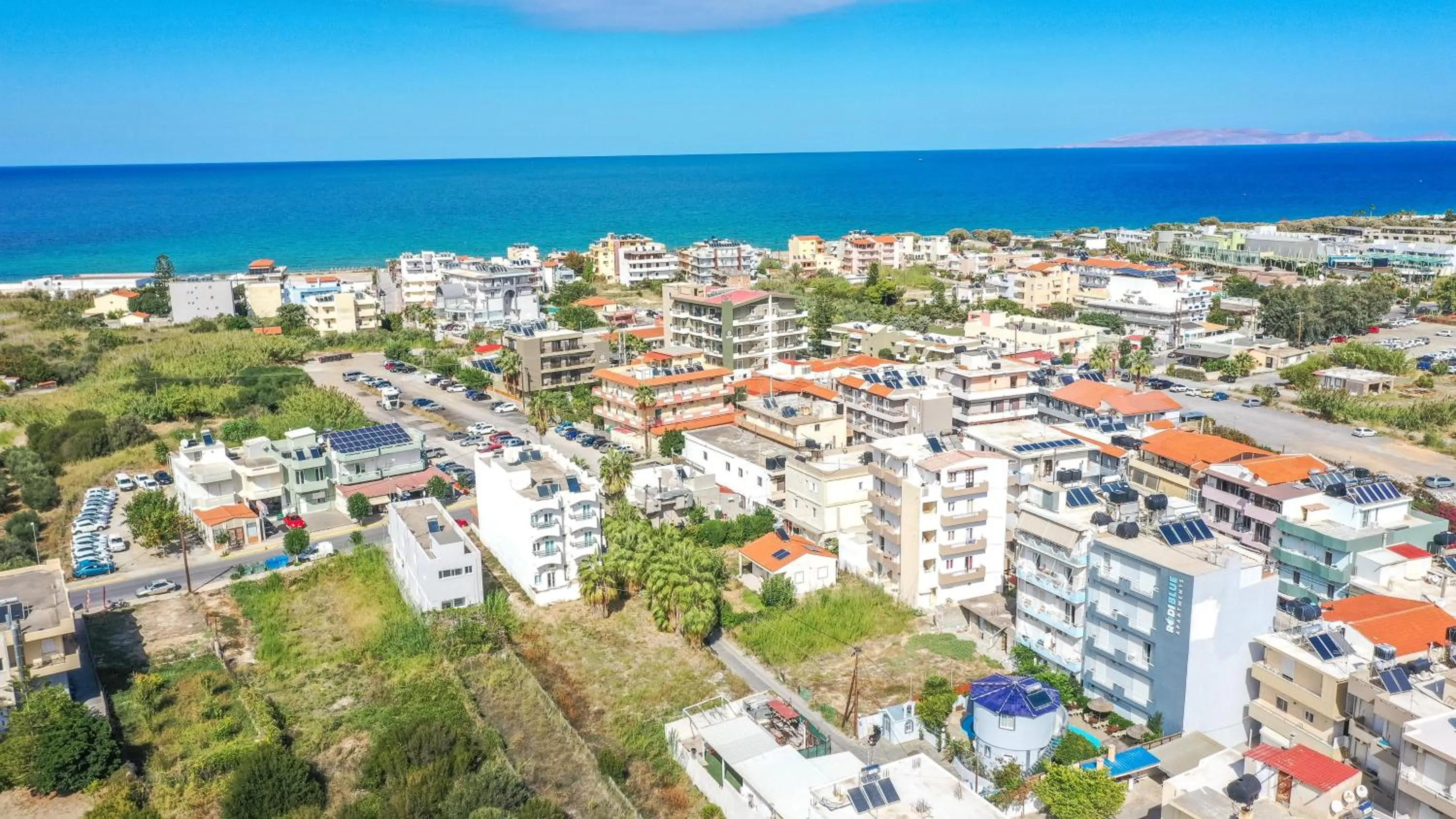 Bird's eye view in RODI BLUE apartments