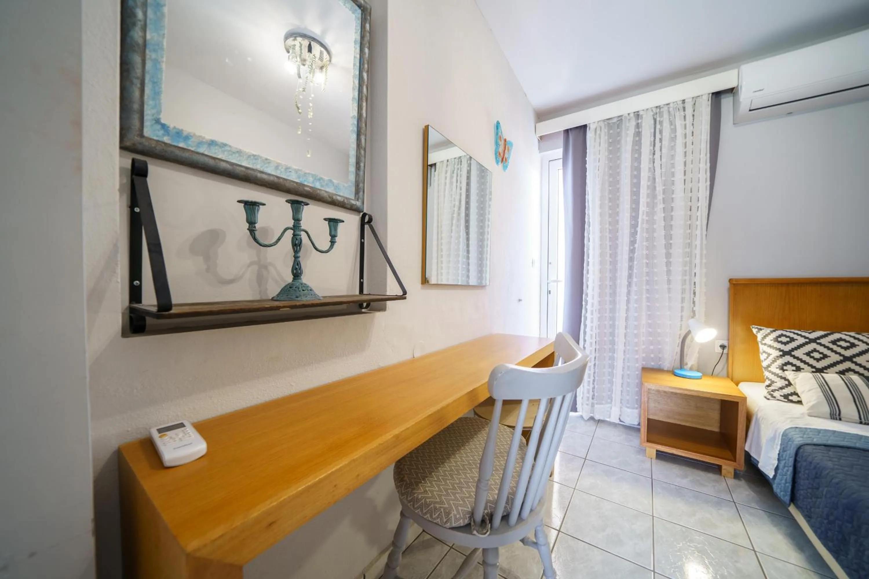 Bedroom, Bed in RODI BLUE apartments