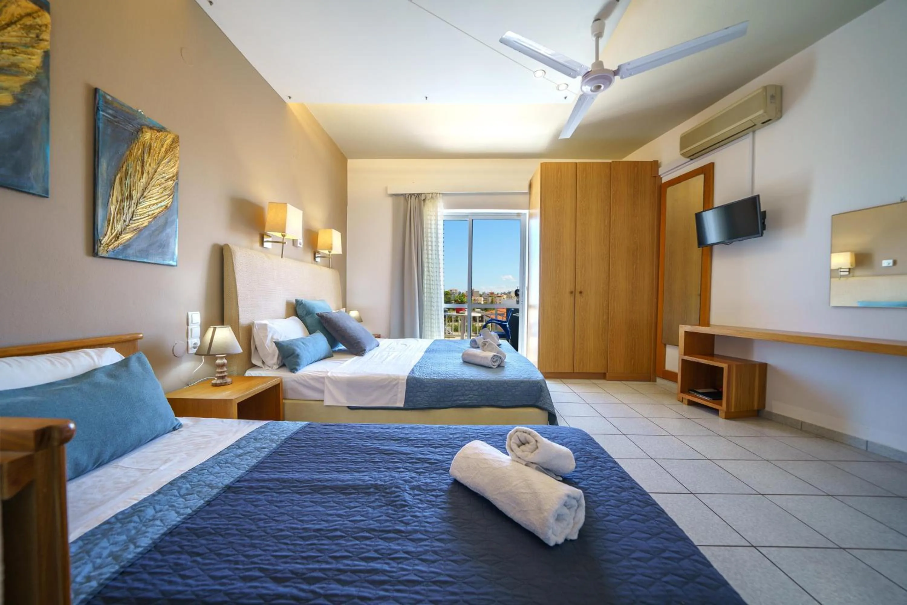 Bed in RODI BLUE apartments