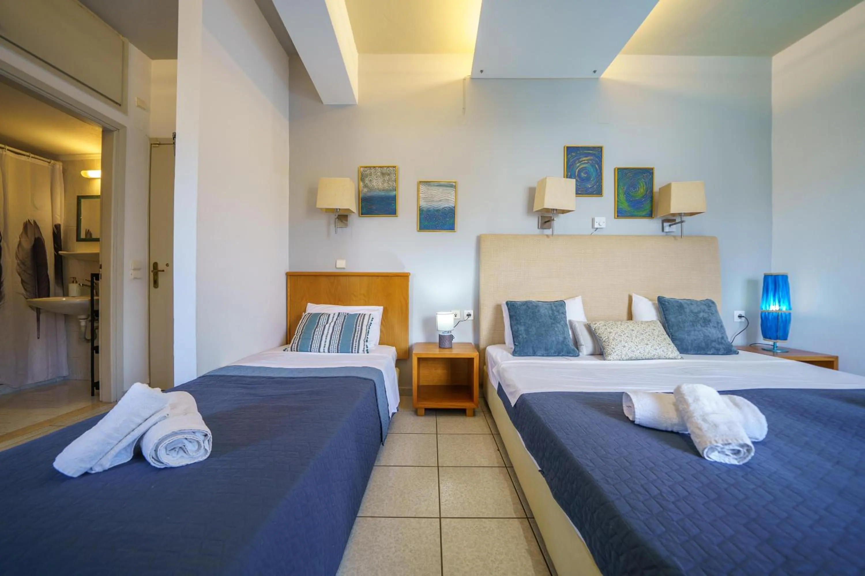 Photo of the whole room, Bed in RODI BLUE apartments