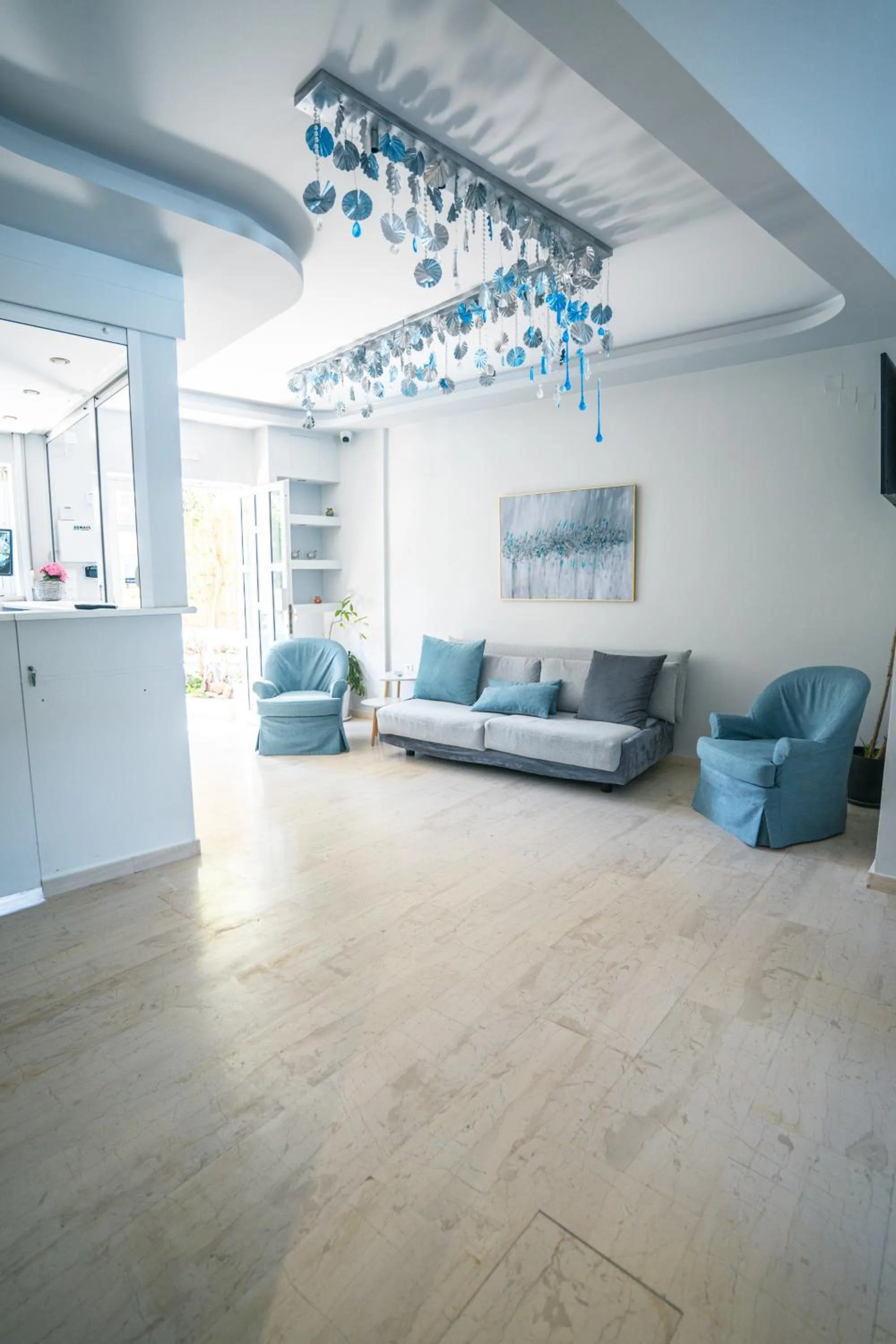 Lobby or reception in RODI BLUE apartments