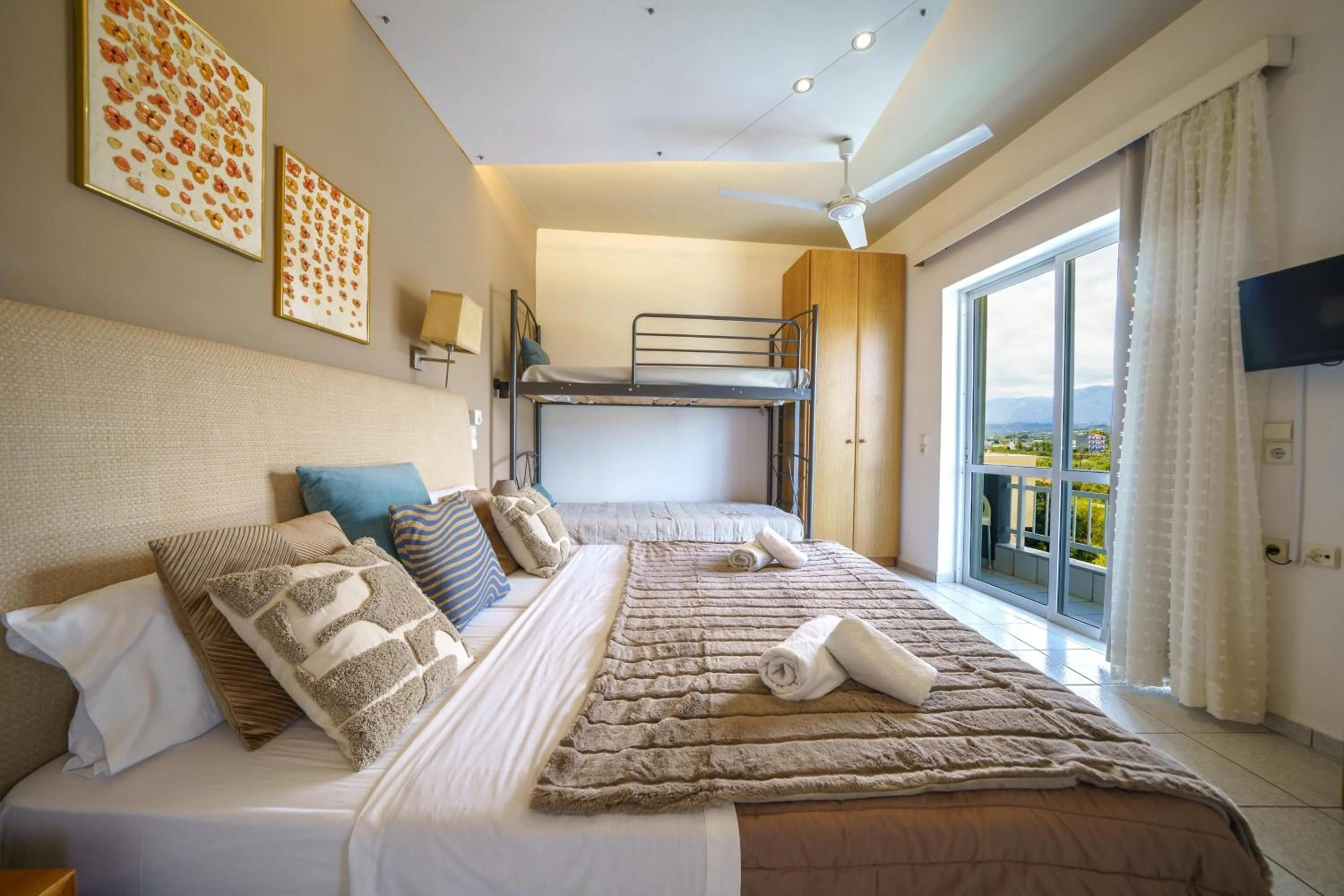 Bed in RODI BLUE apartments