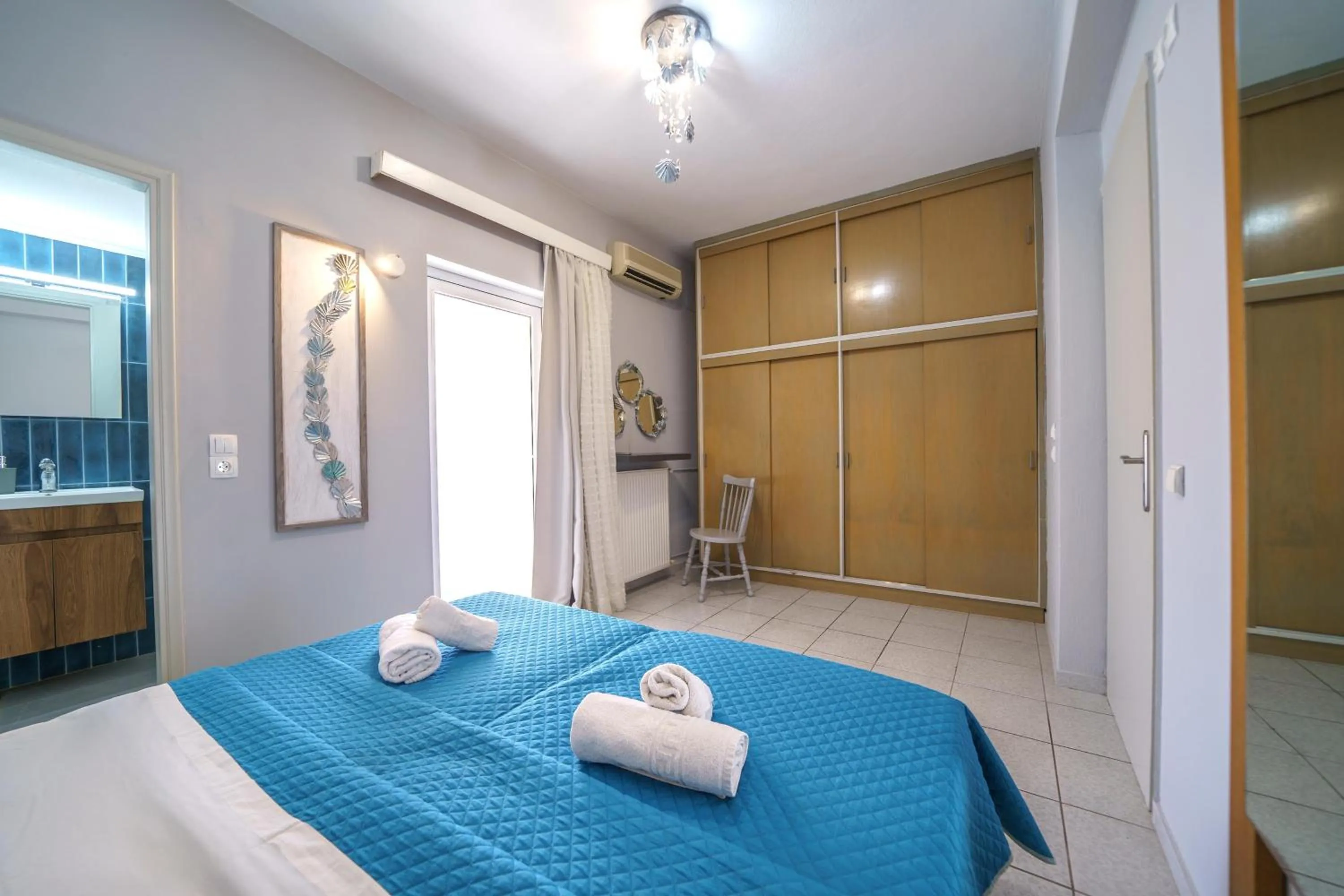Bed in RODI BLUE apartments