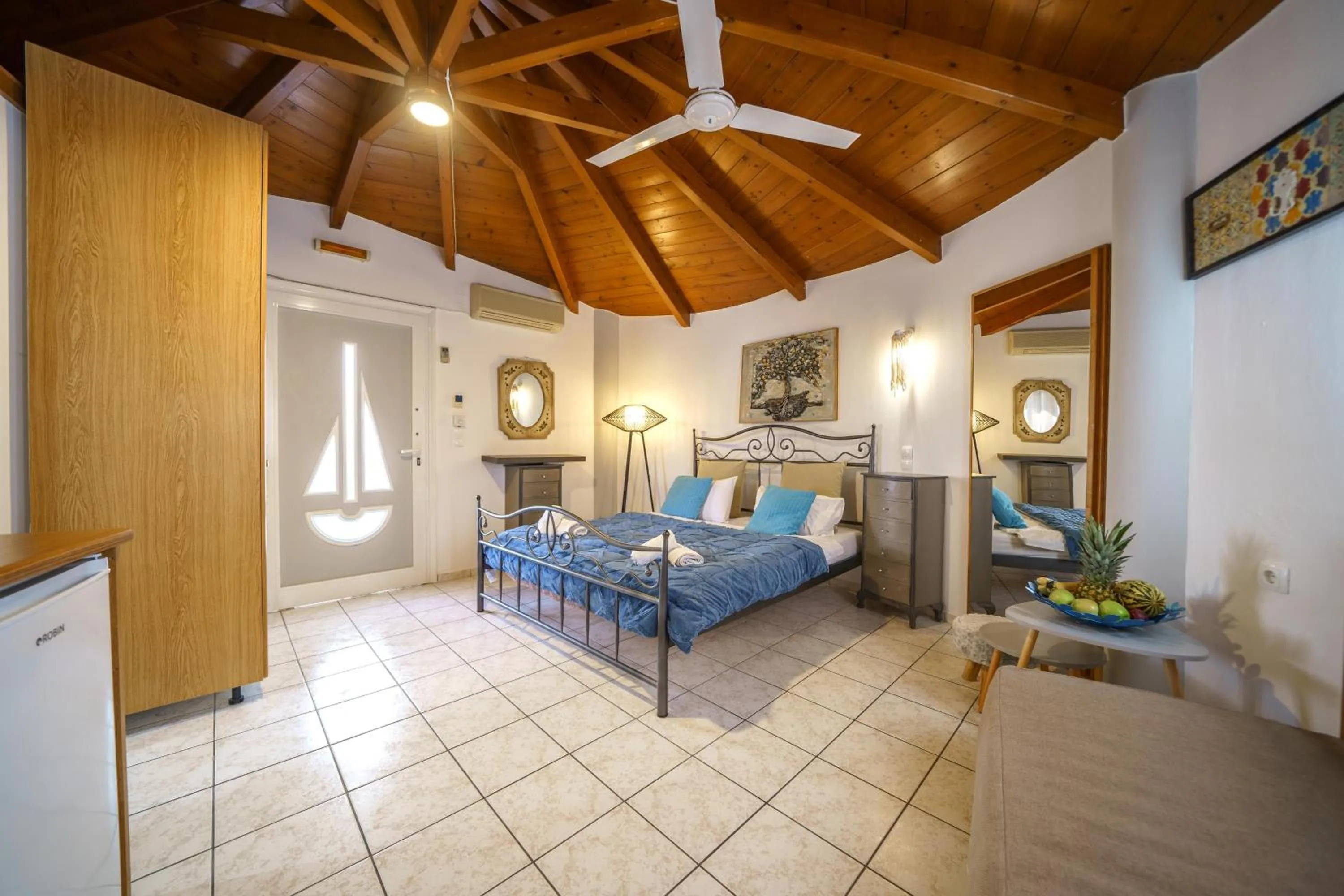 Bedroom, Bed in RODI BLUE apartments