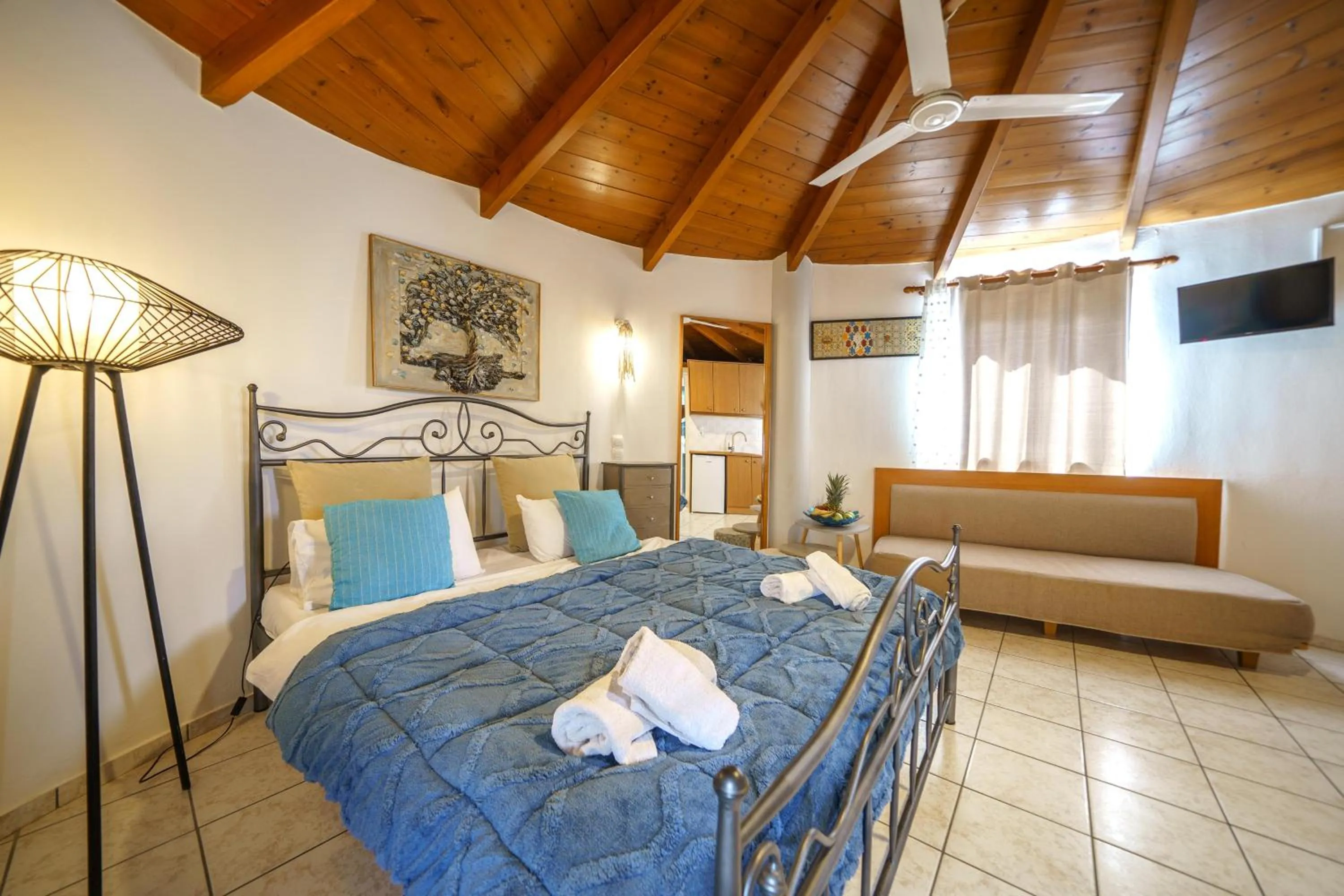 Photo of the whole room, Bed in RODI BLUE apartments