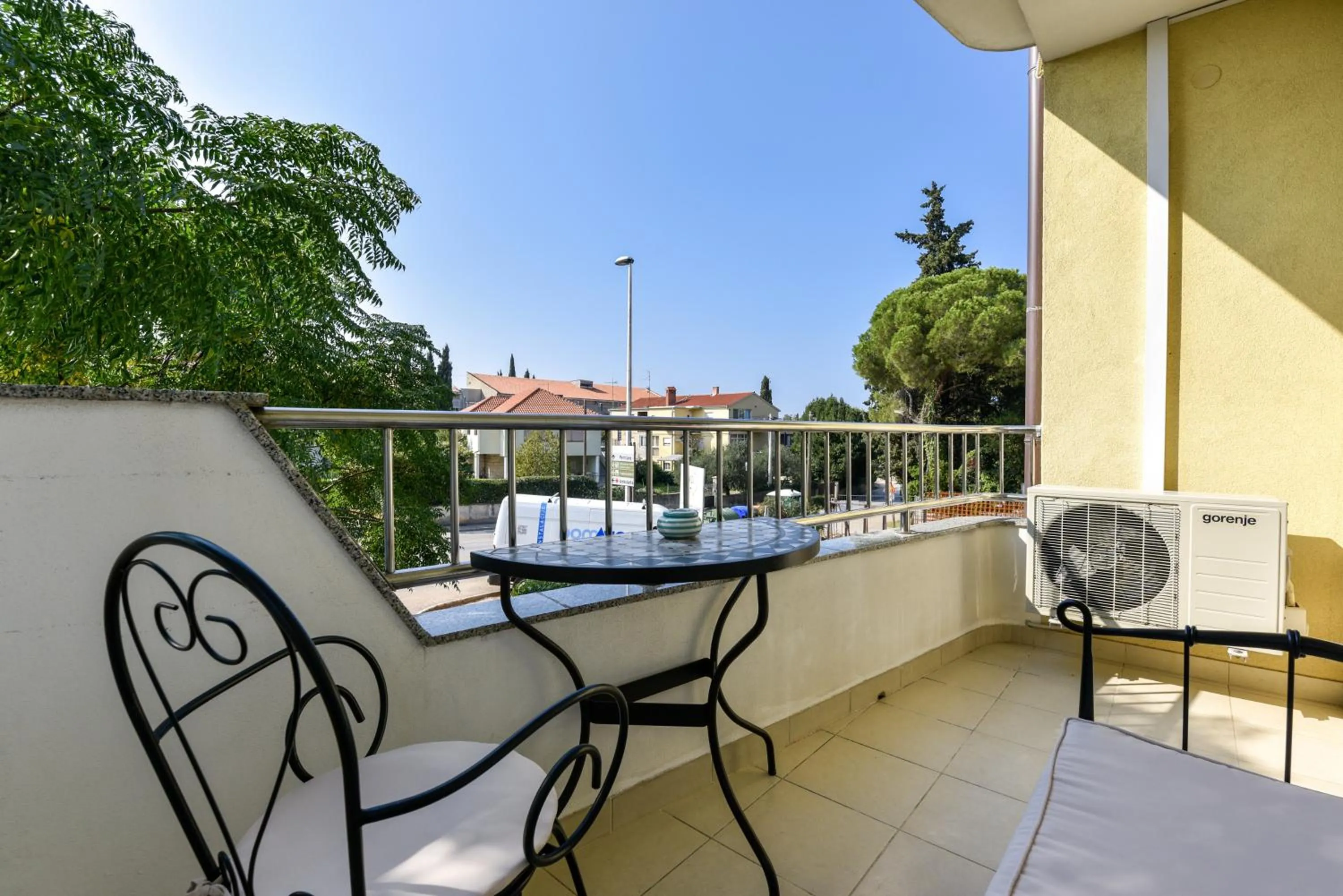 Balcony/Terrace in LRS 2 Apartment in the centar of Zadar