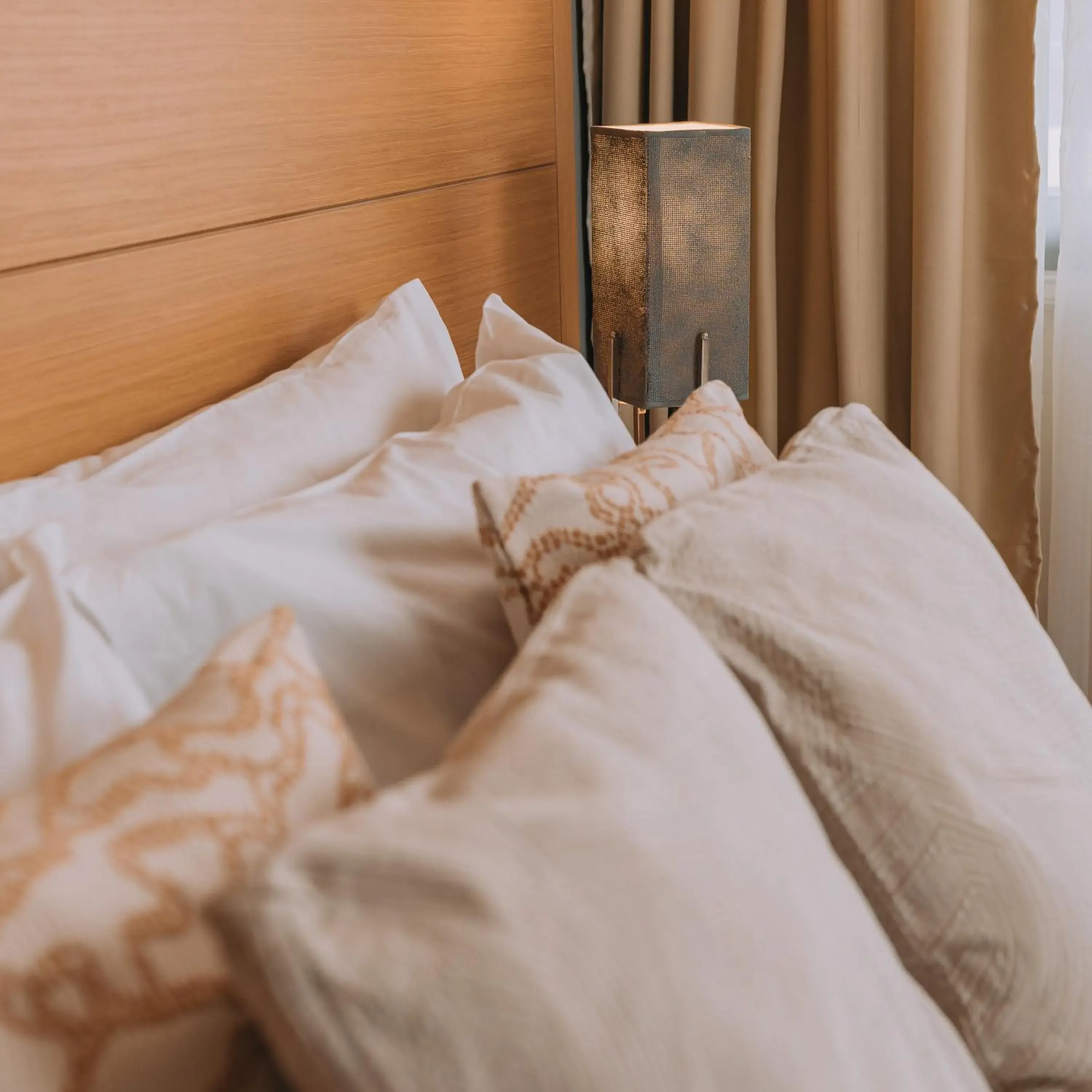 Bed in Parnon Hotel Bed in Parnon Hotel