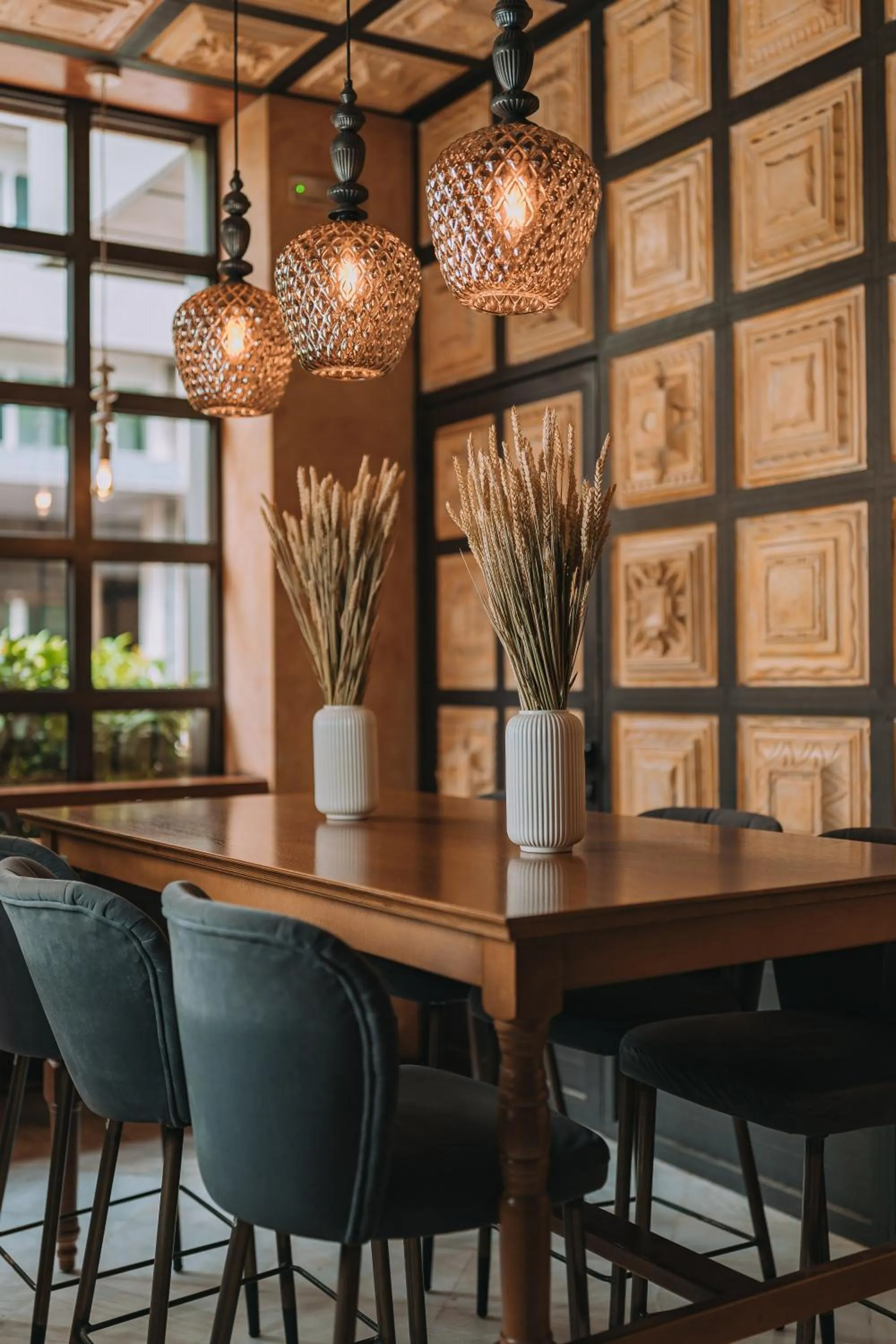 Dining area in Parnon Hotel