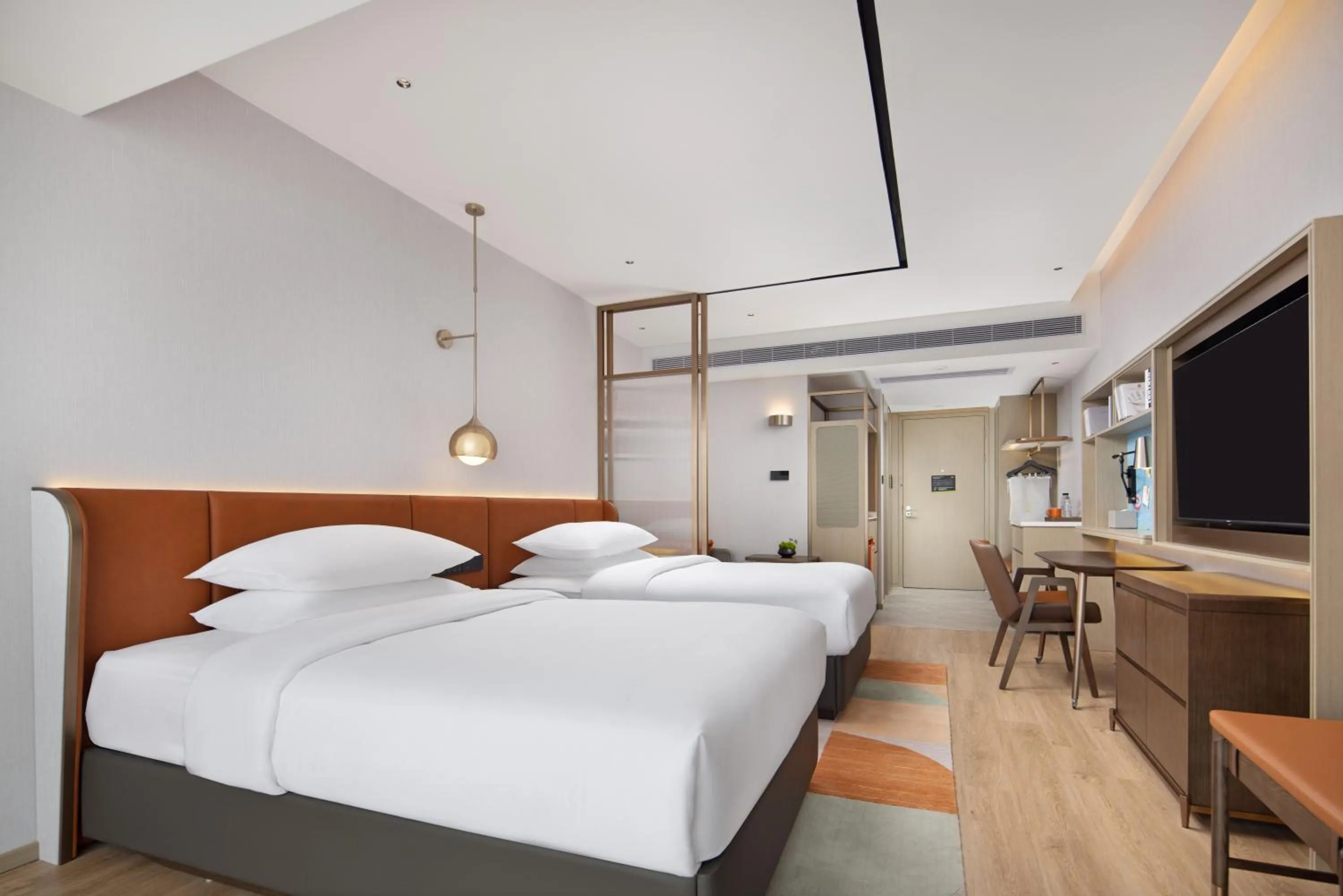 Bed in Home2 Suites by Hilton Nanning
