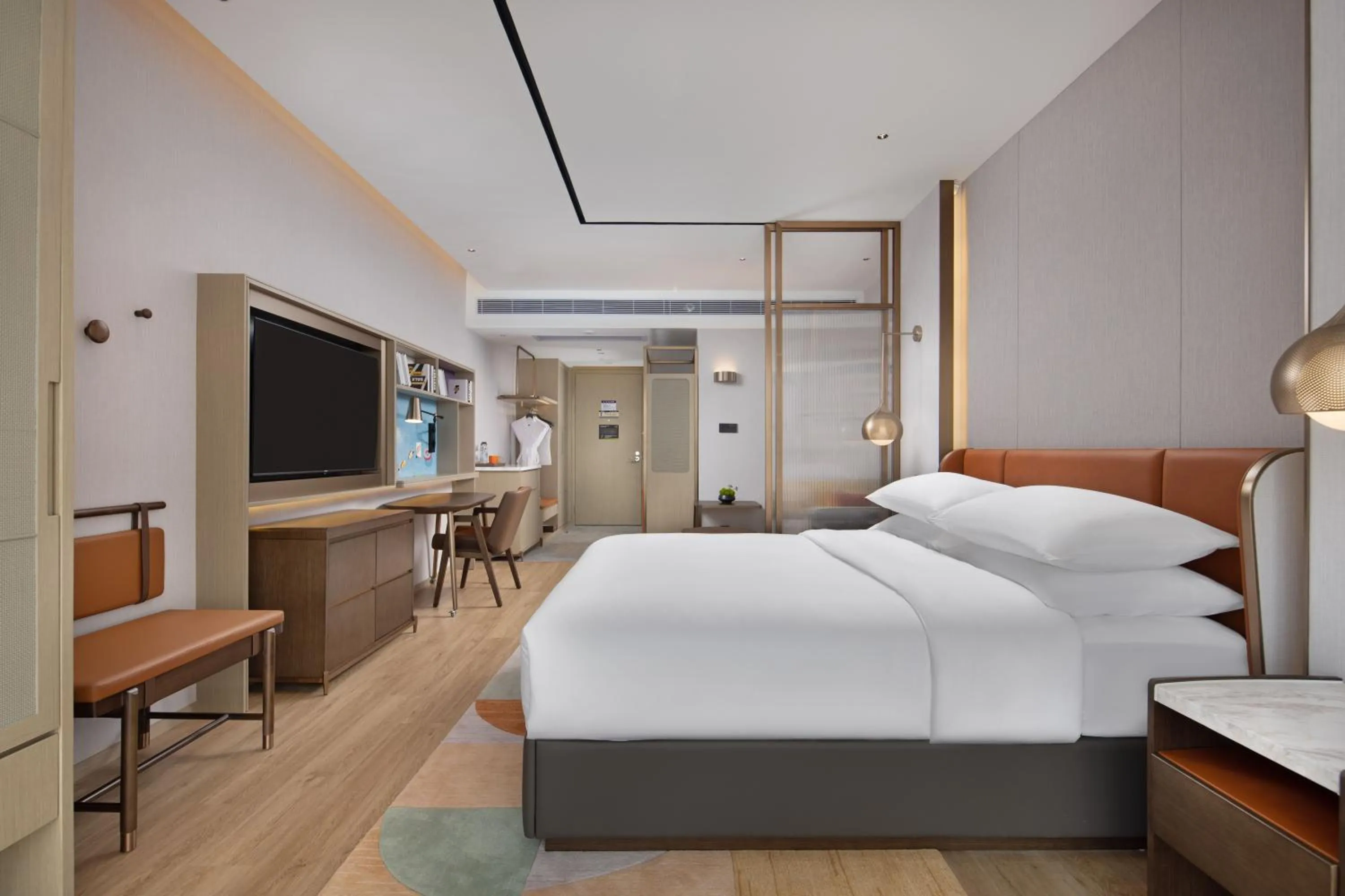 Bed in Home2 Suites by Hilton Nanning