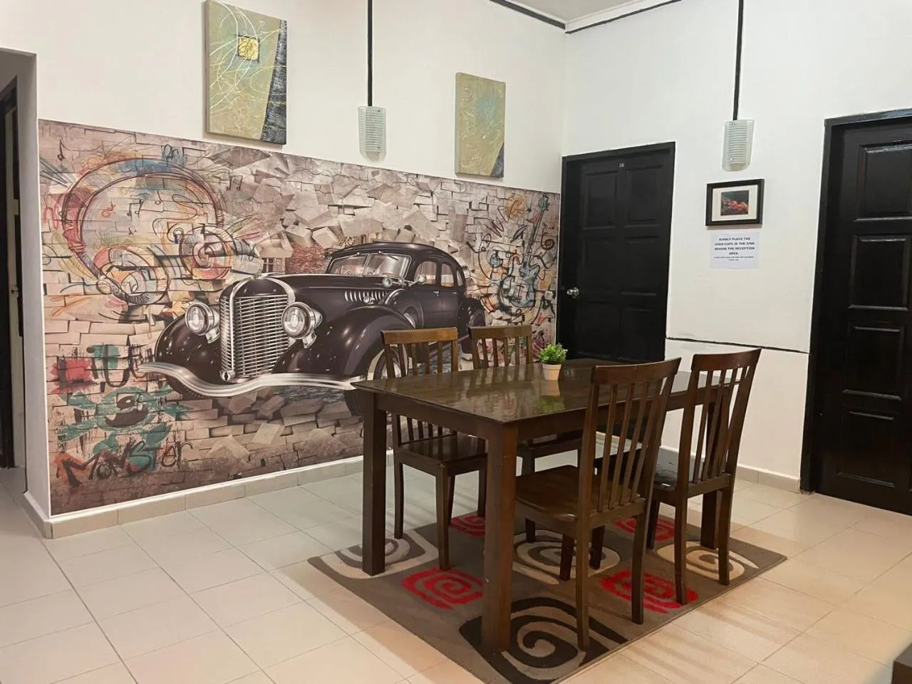 Area and facilities in Vintage Guesthouse