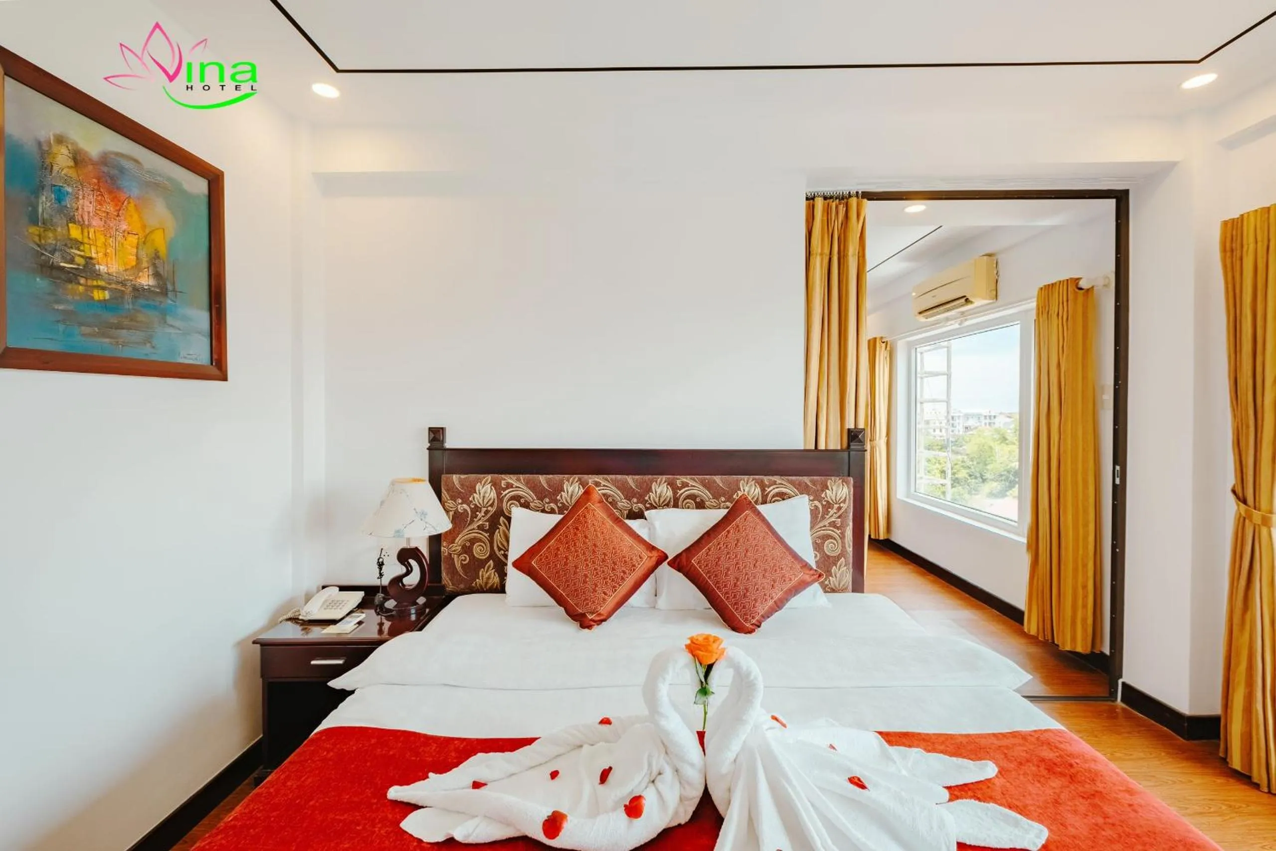 Bed in Việt Nam Hotel