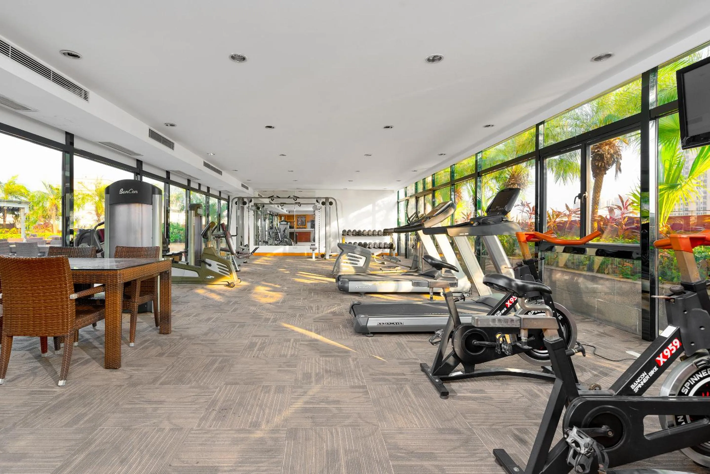 Fitness centre/facilities in 深圳国际会展中心凯嘉酒店-Shenzhen Kaijia Hotel-Shenzhen-World